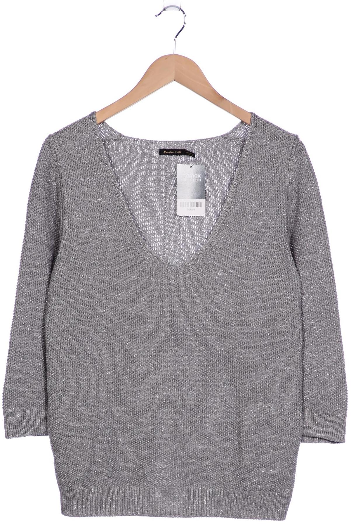 

Massimo Dutti Damen Pullover, grau, Gr. 42