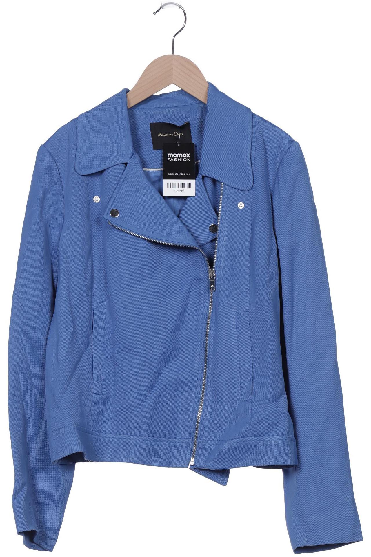 

Massimo Dutti Damen Jacke, blau, Gr. 42