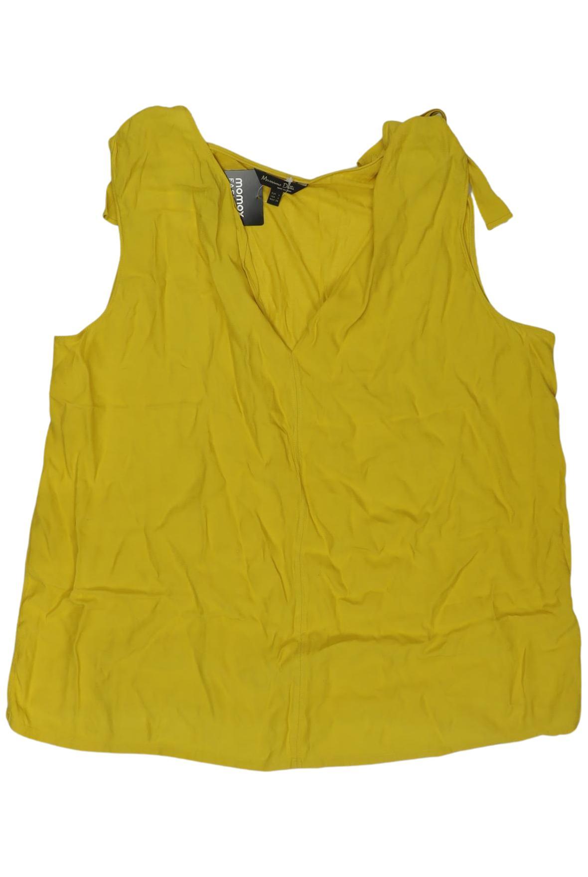 

Massimo Dutti Damen Top, gelb, Gr. 42