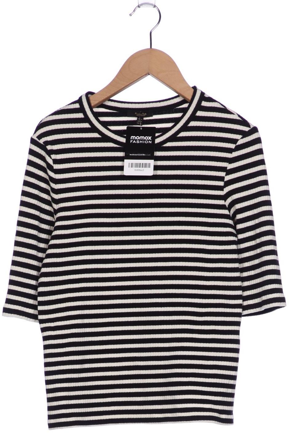 

Massimo Dutti Damen T-Shirt, schwarz, Gr. 38