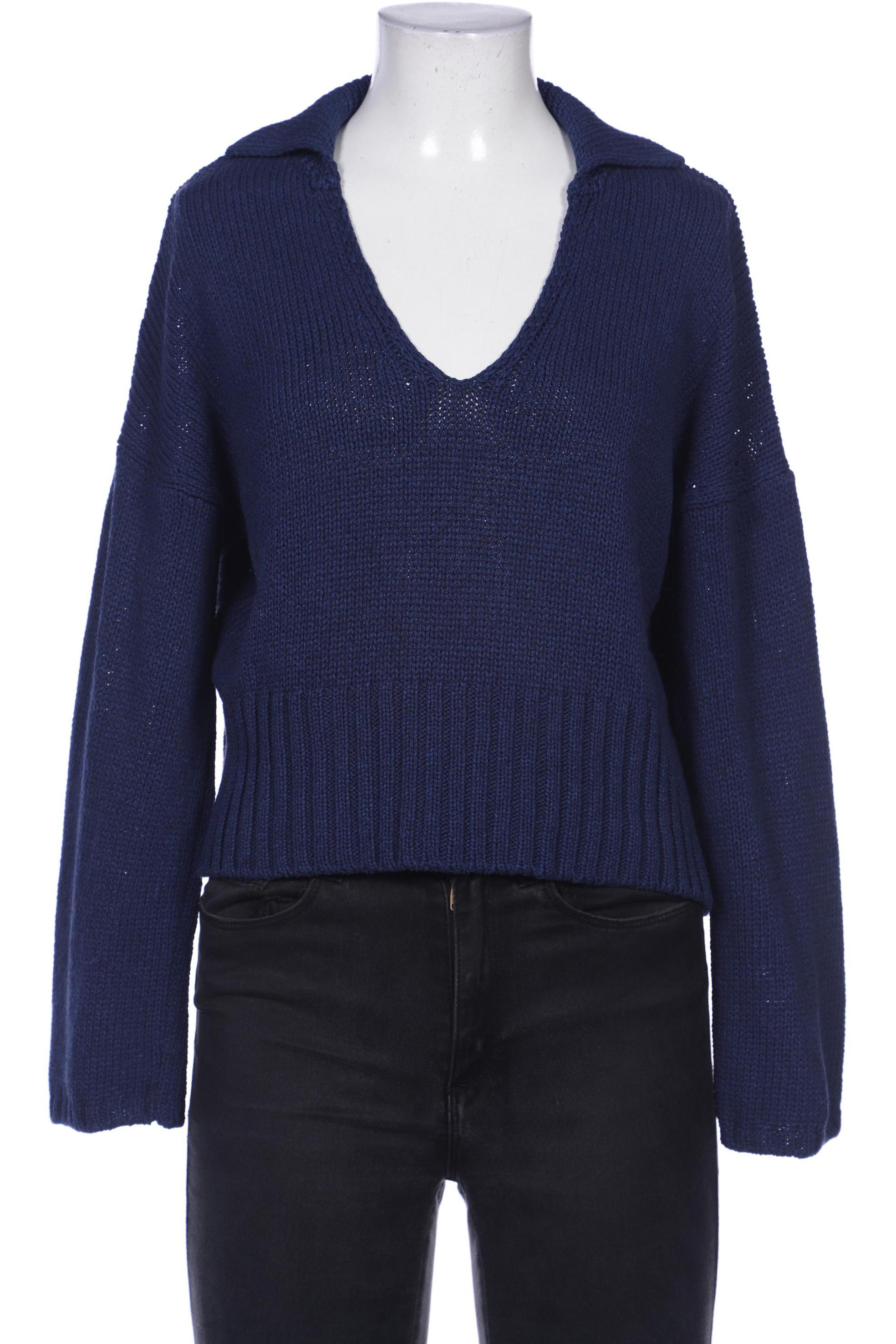 

Massimo Dutti Damen Pullover, marineblau, Gr. 36