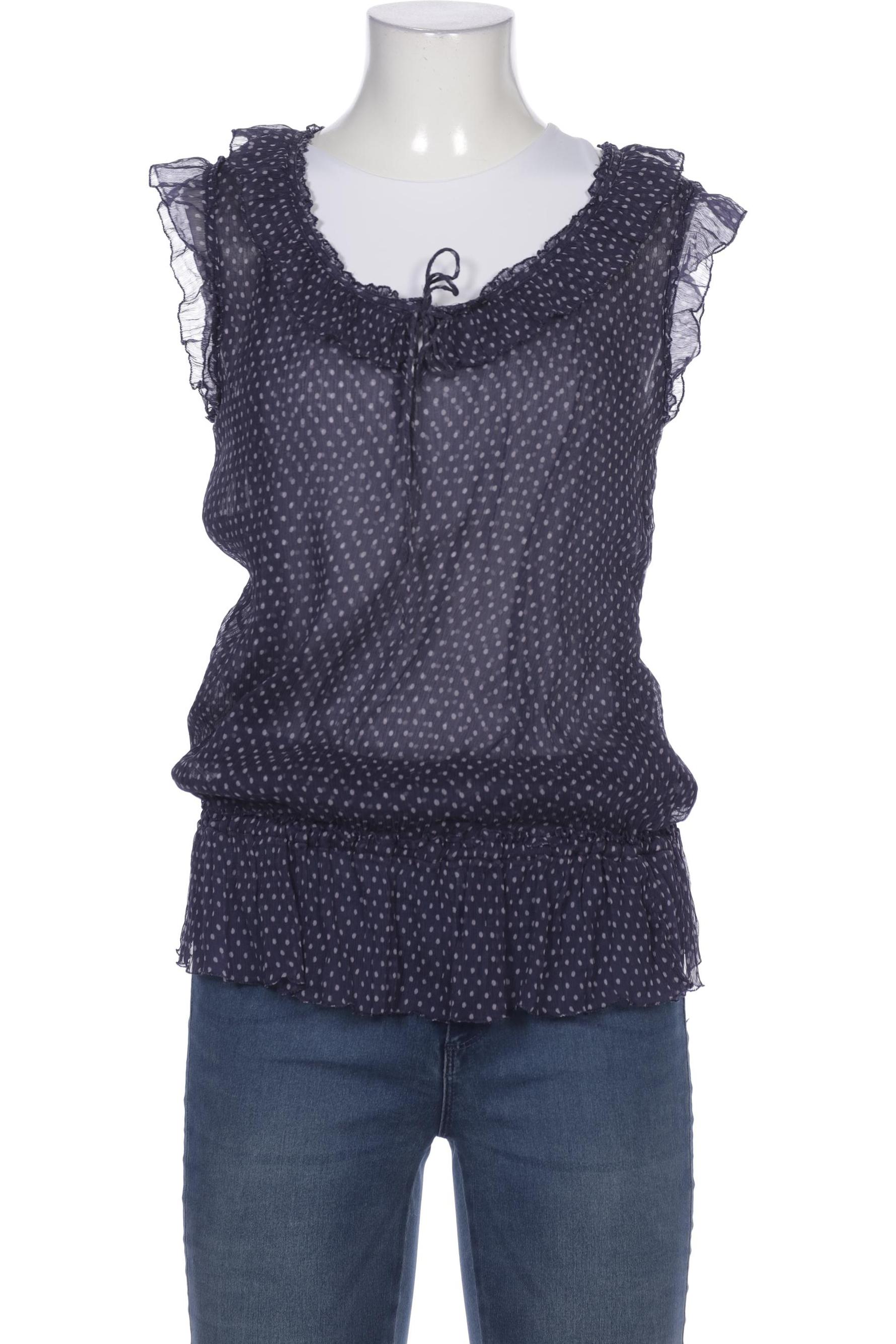 

Massimo Dutti Damen Bluse, marineblau