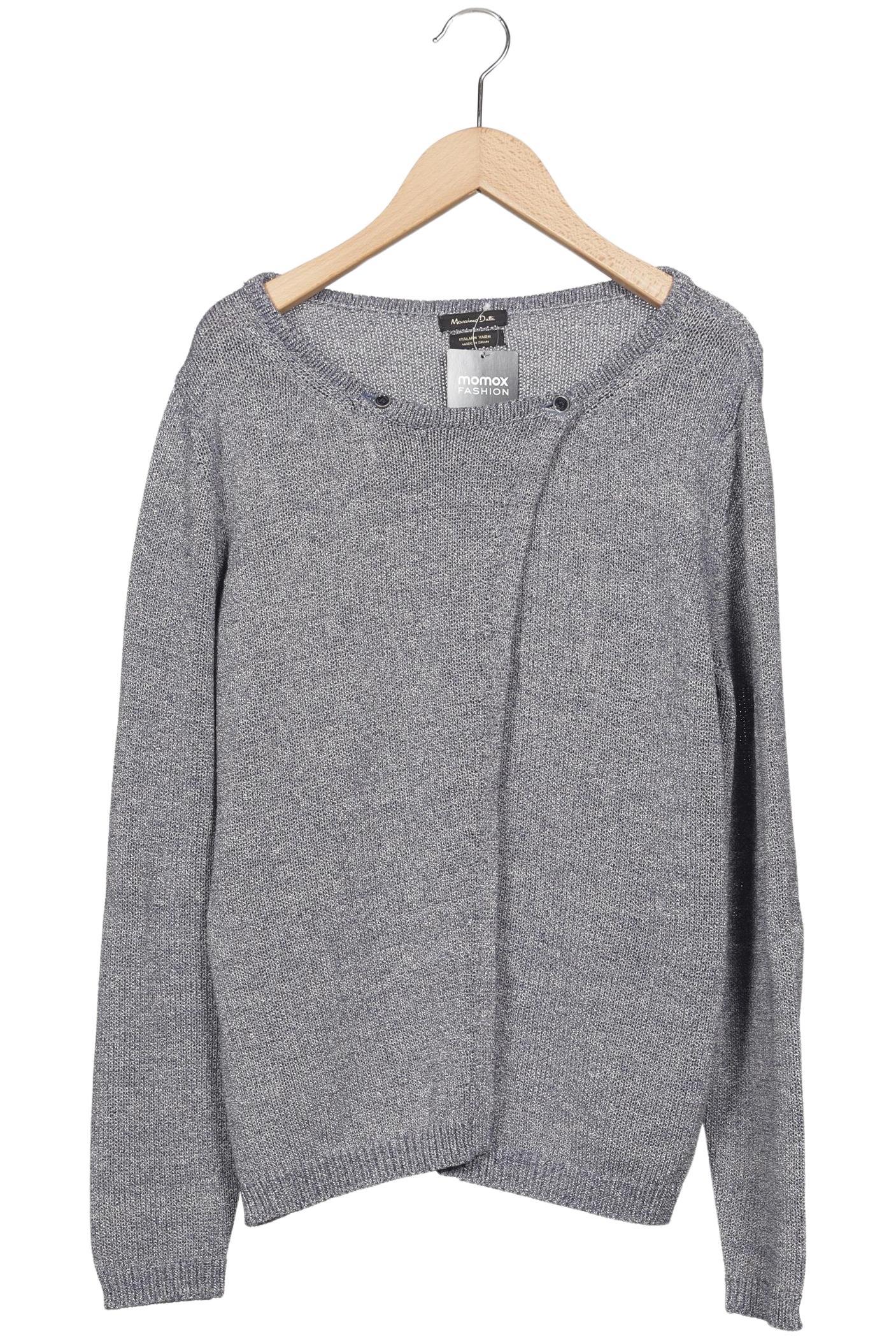

Massimo Dutti Damen Strickjacke, grau, Gr. 42