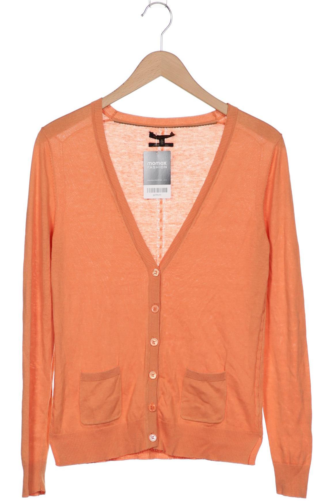 

Massimo Dutti Damen Strickjacke, orange, Gr. 32
