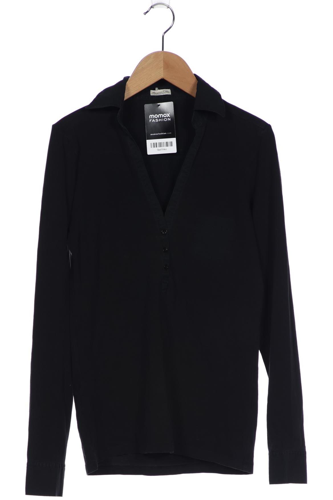 

Massimo Dutti Damen Poloshirt, schwarz