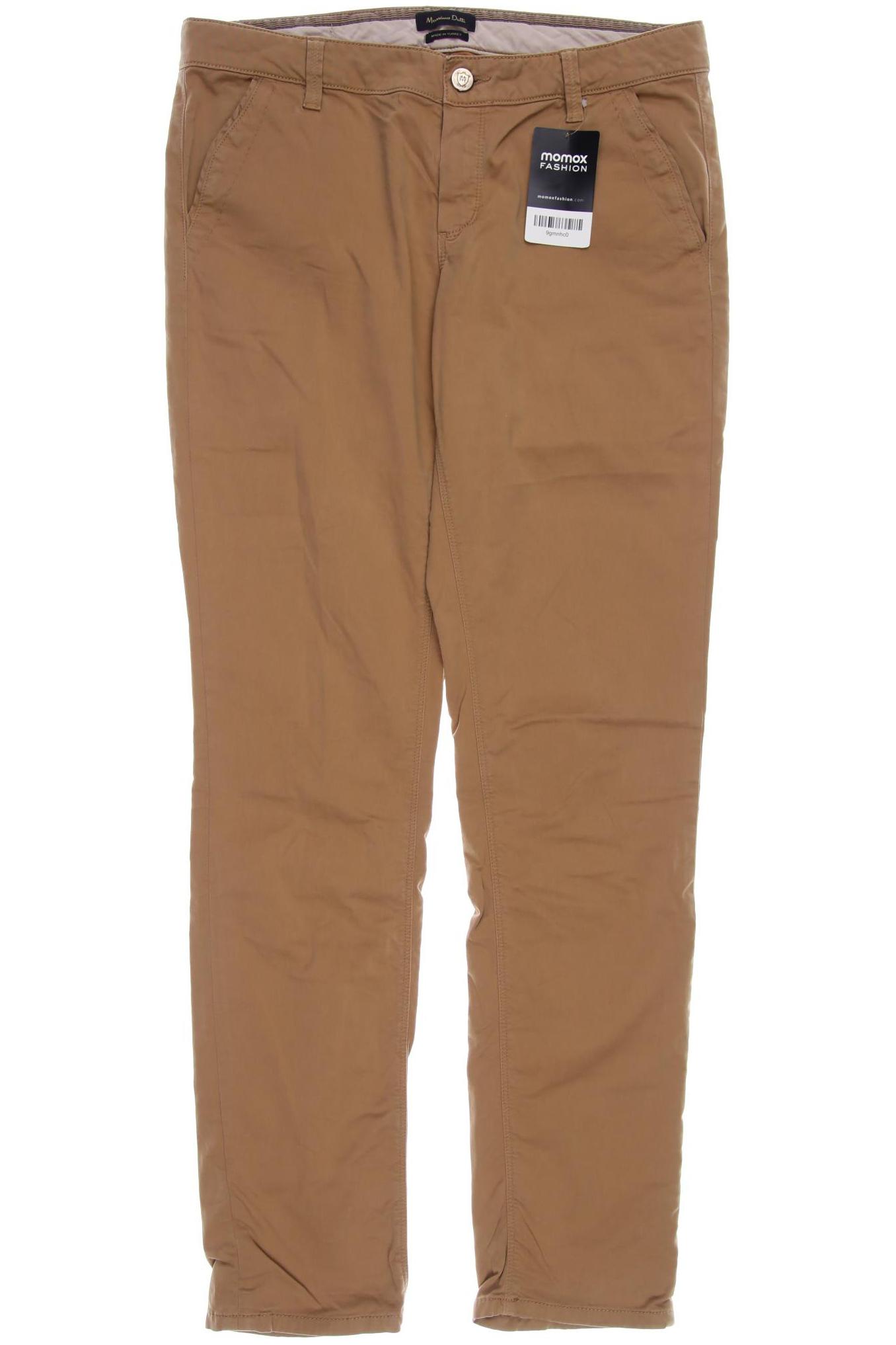 

Massimo Dutti Damen Stoffhose, braun, Gr. 38