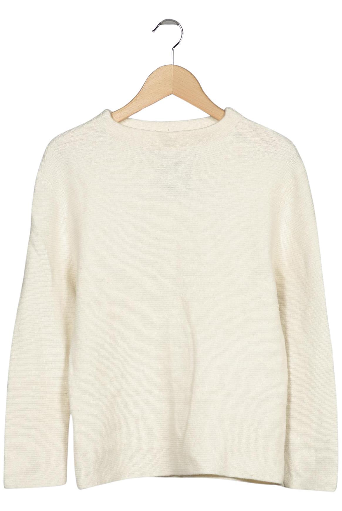 

Massimo Dutti Damen Pullover, cremeweiß, Gr. 42