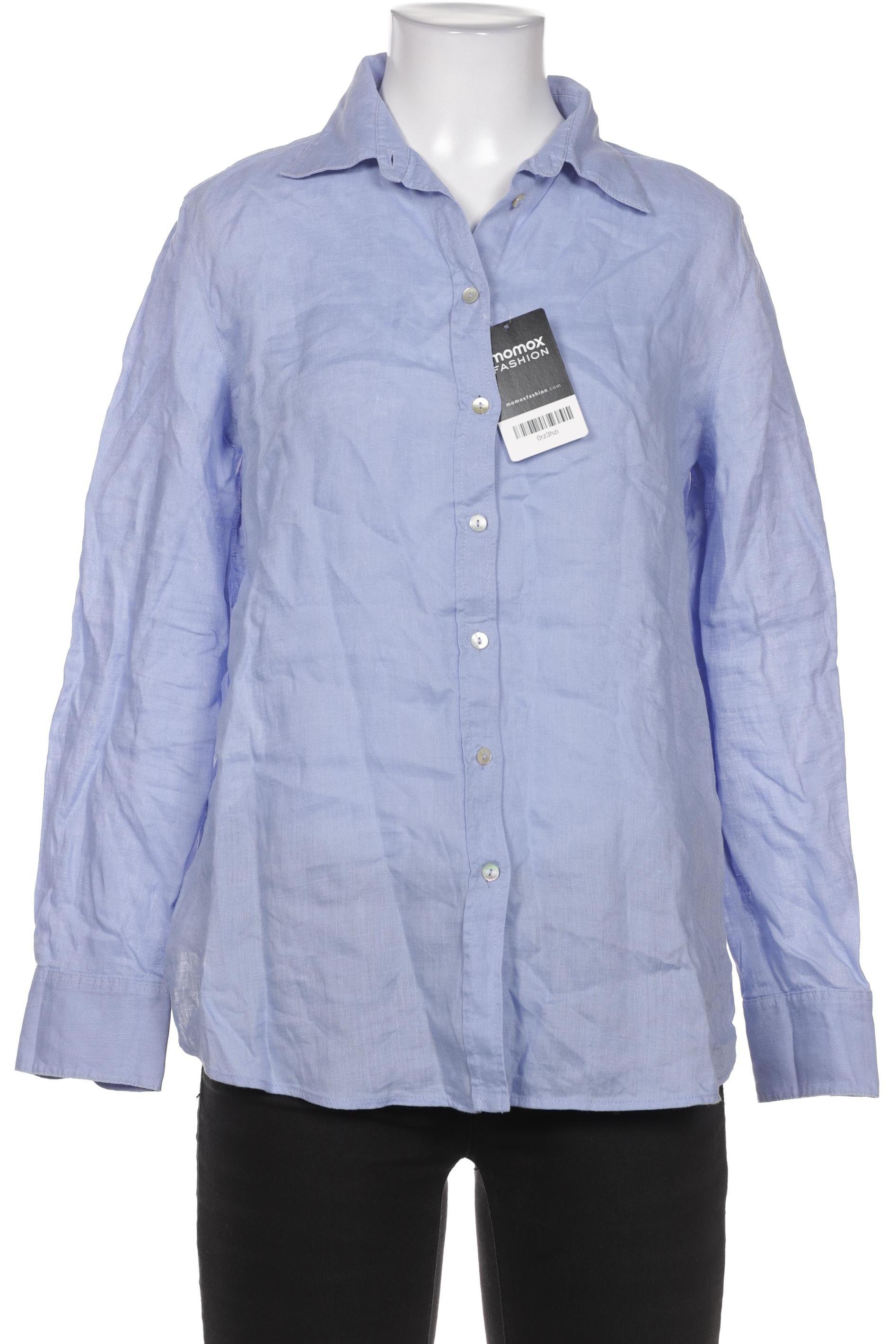

Massimo Dutti Damen Bluse, blau, Gr. 34