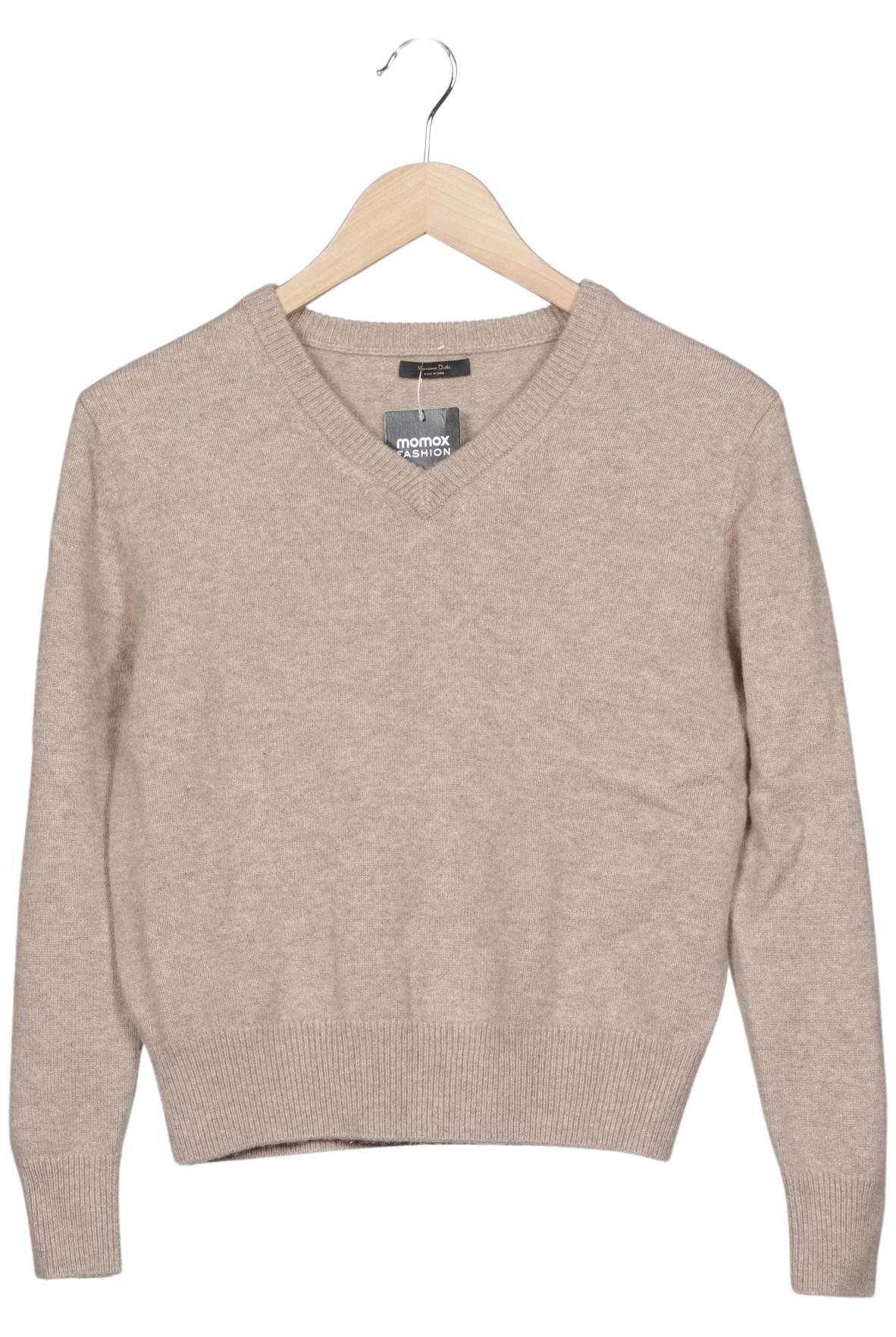 

Massimo Dutti Damen Pullover, beige, Gr. 36