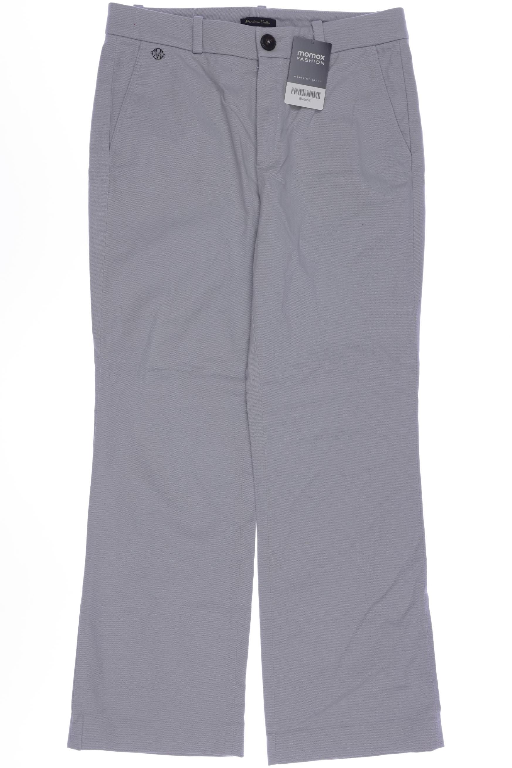 

Massimo Dutti Damen Stoffhose, grau, Gr. 38