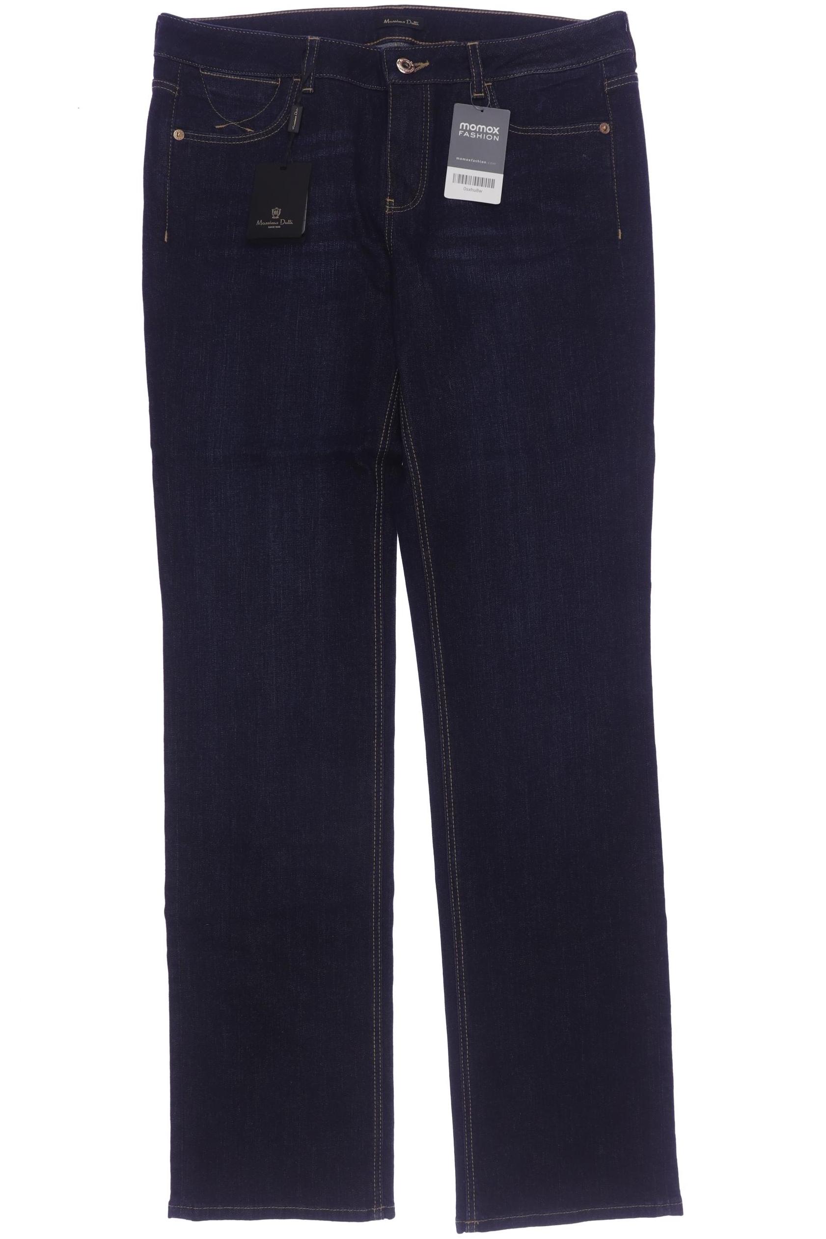 

Massimo Dutti Damen Jeans, marineblau, Gr. 42