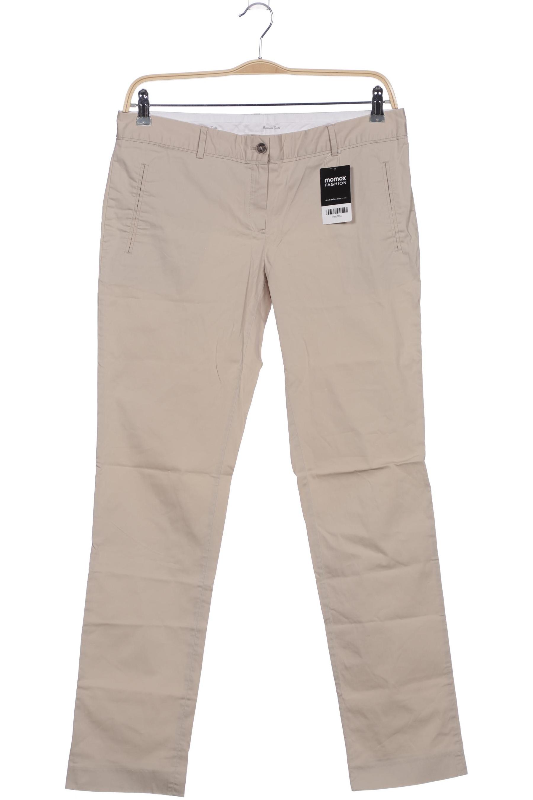 

Massimo Dutti Damen Stoffhose, beige, Gr. 44