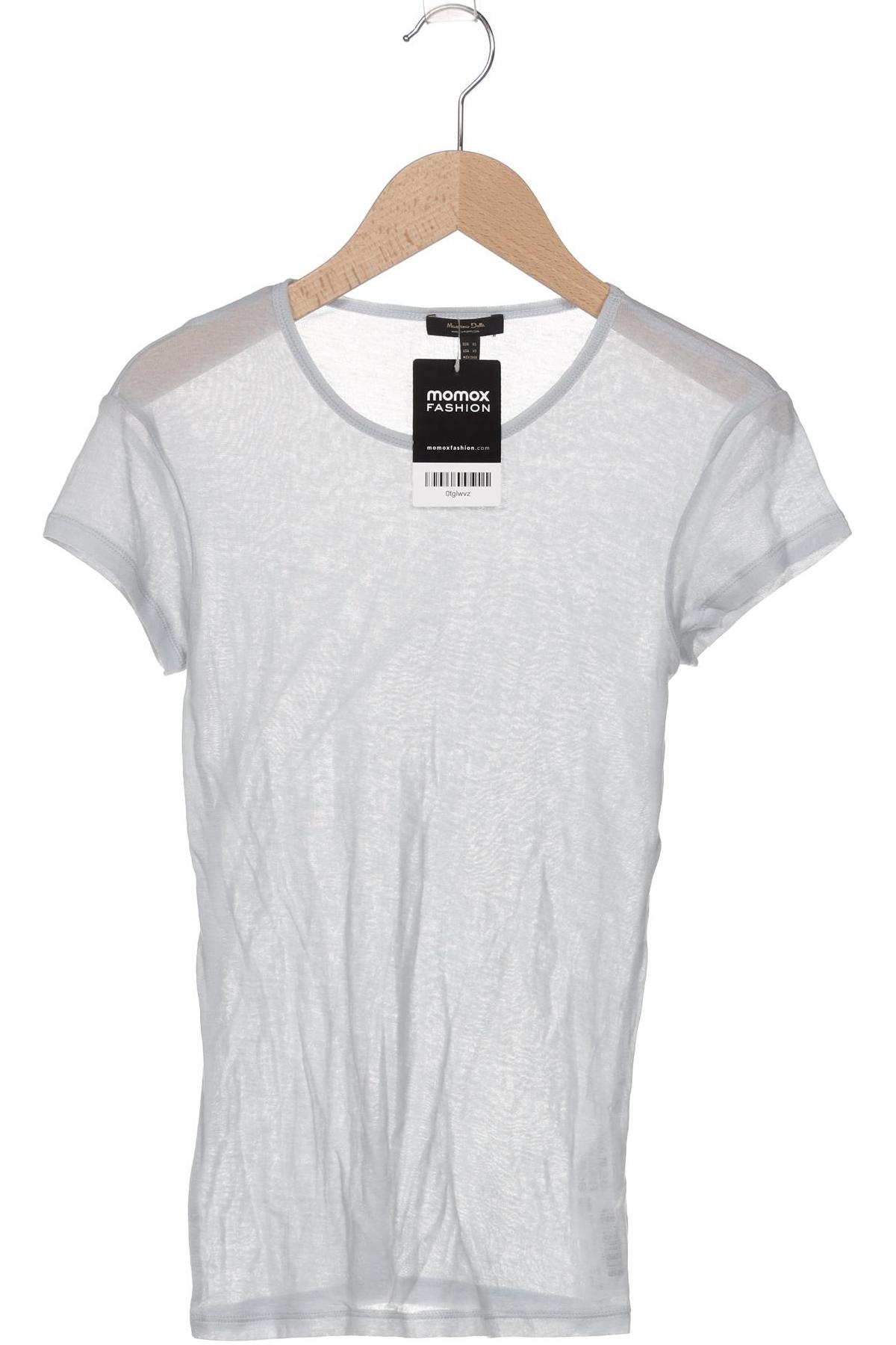 

Massimo Dutti Damen T-Shirt, hellblau, Gr. 34