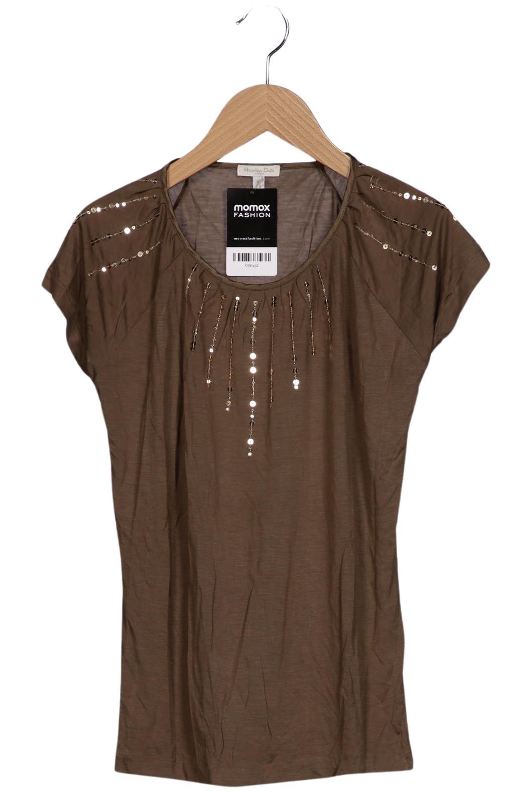 

Massimo Dutti Damen T-Shirt, braun, Gr. 34