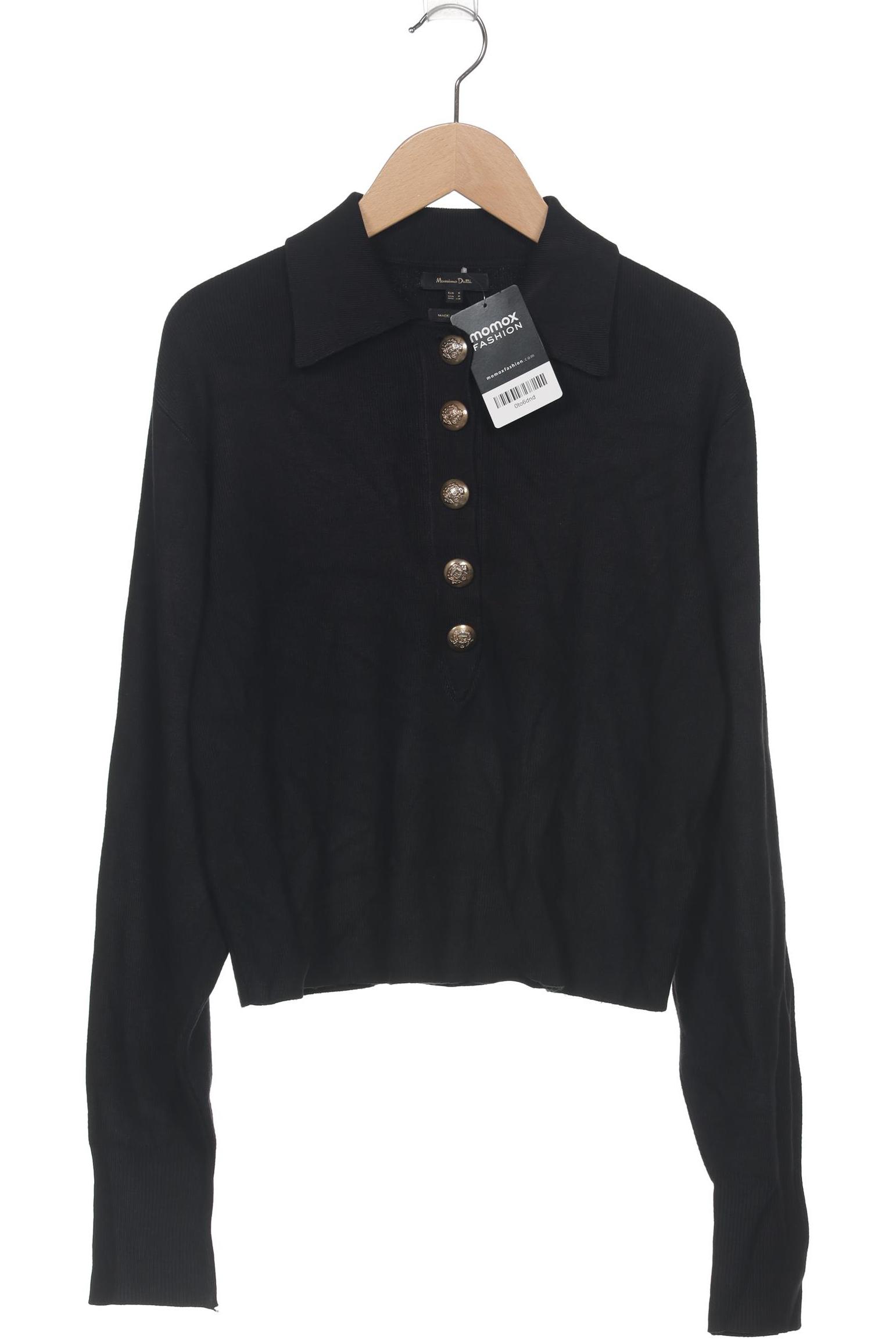 

Massimo Dutti Damen Pullover, schwarz, Gr. 36