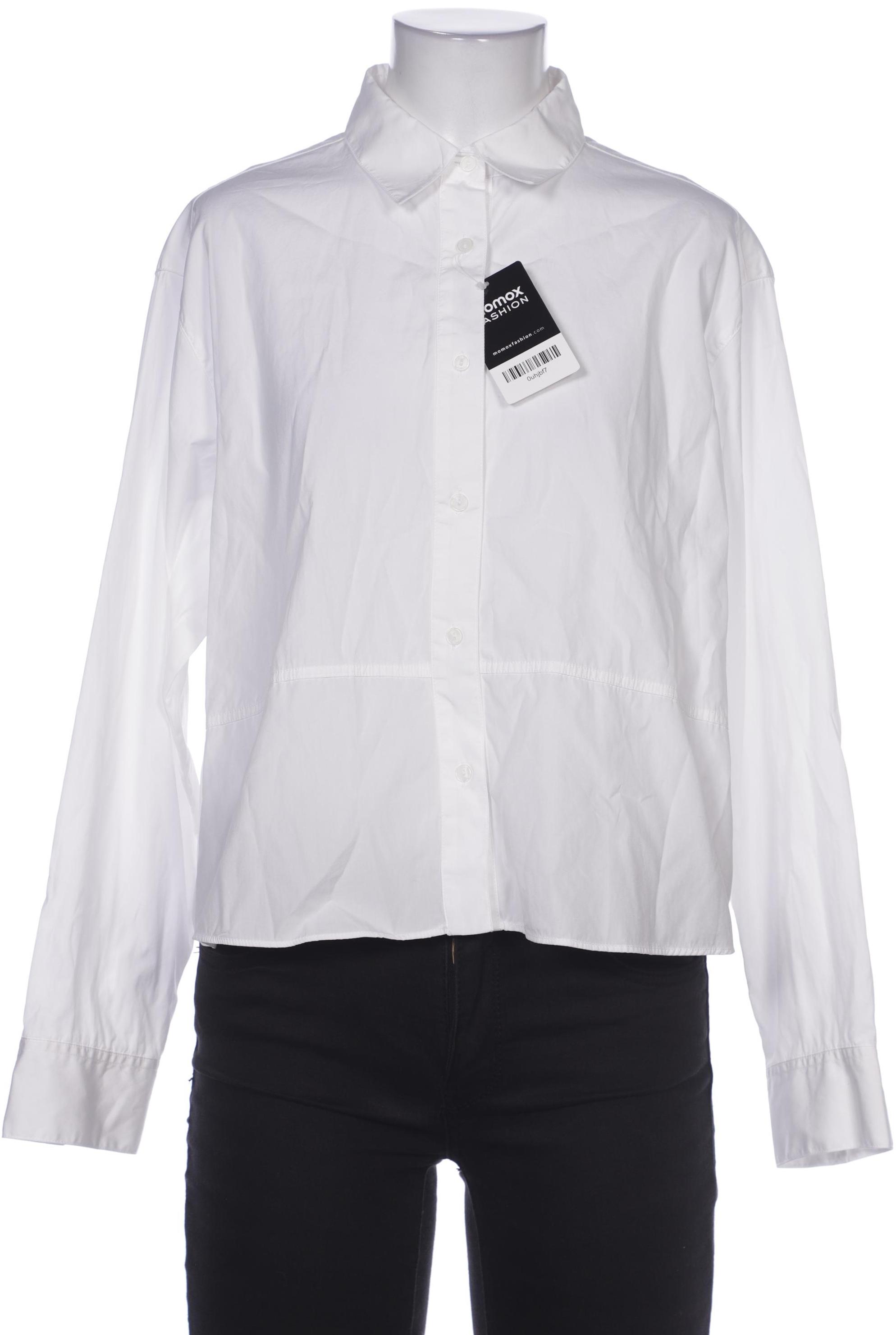 

Massimo Dutti Damen Bluse, weiß, Gr. 36