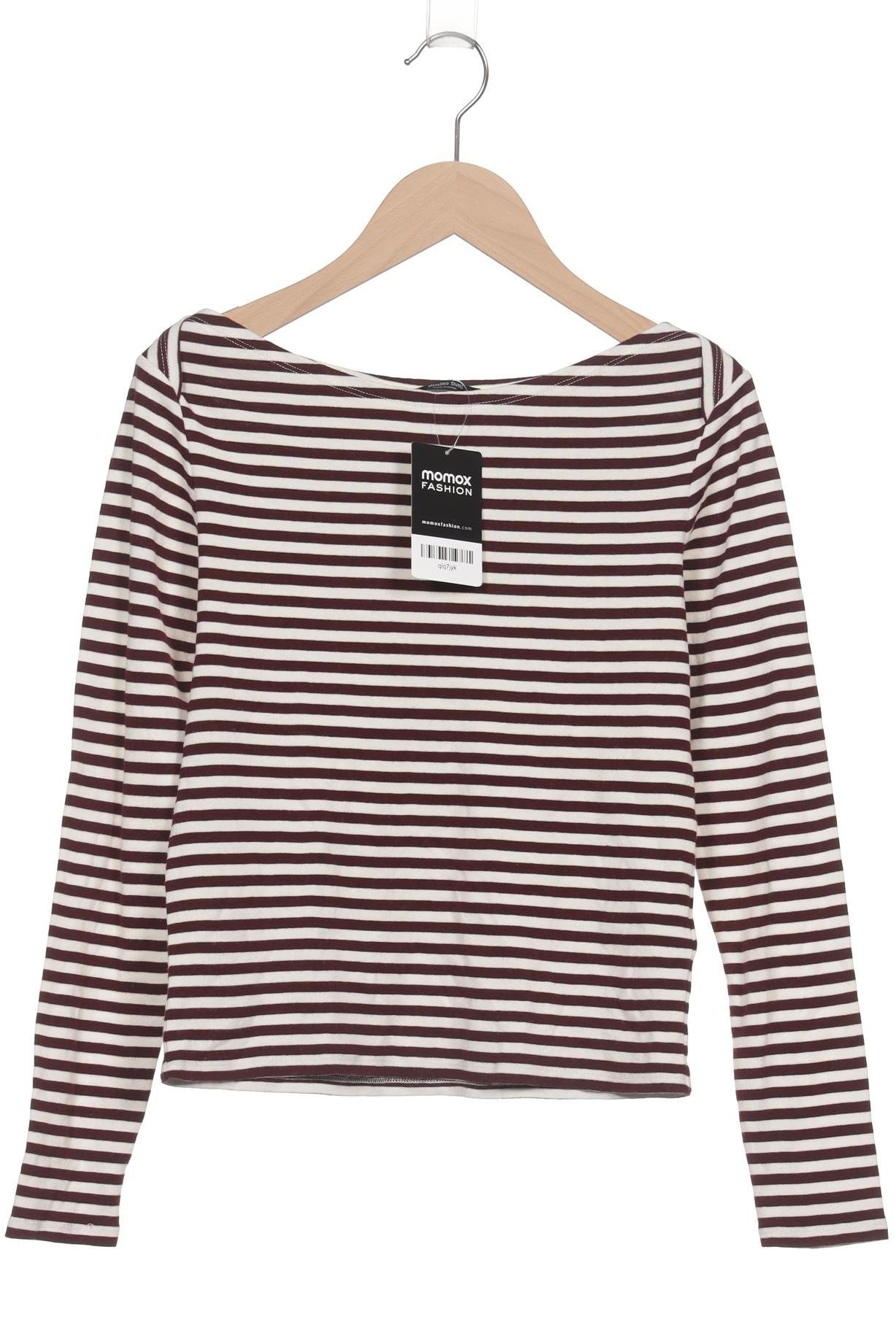 

Massimo Dutti Damen Langarmshirt, bordeaux, Gr. 36