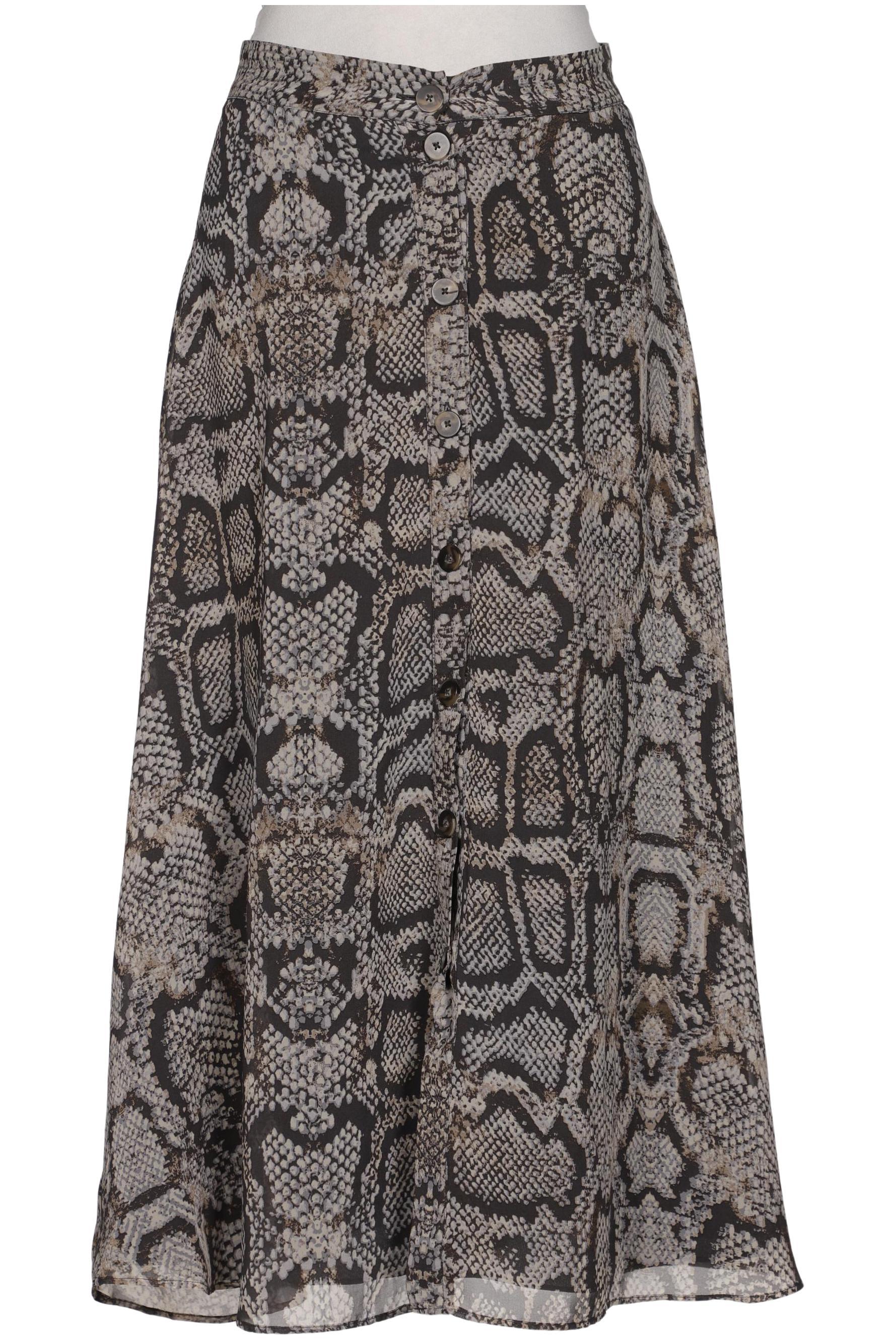 

Massimo Dutti Damen Rock, grau, Gr. 36
