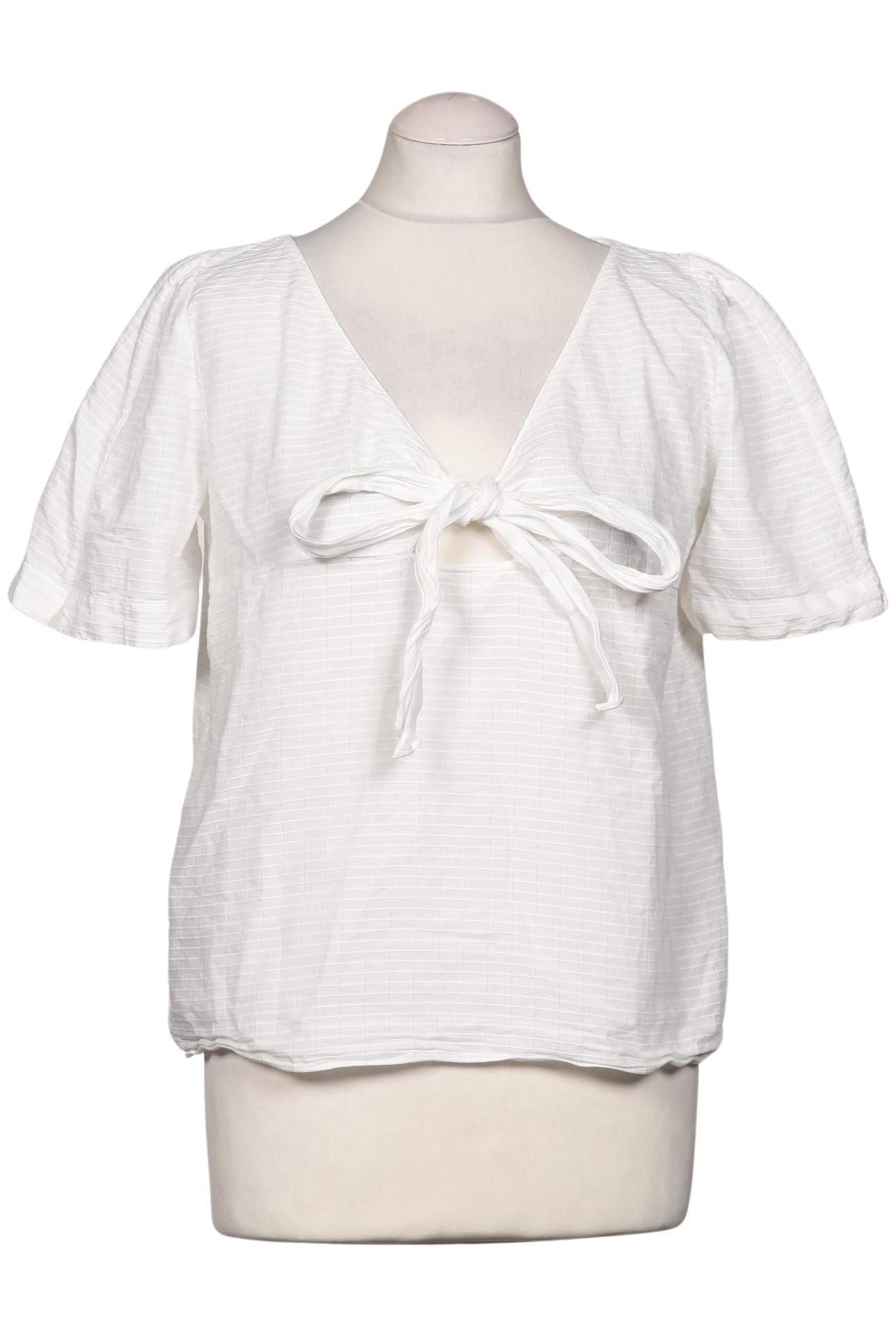 

Massimo Dutti Damen Bluse, weiß, Gr. 38