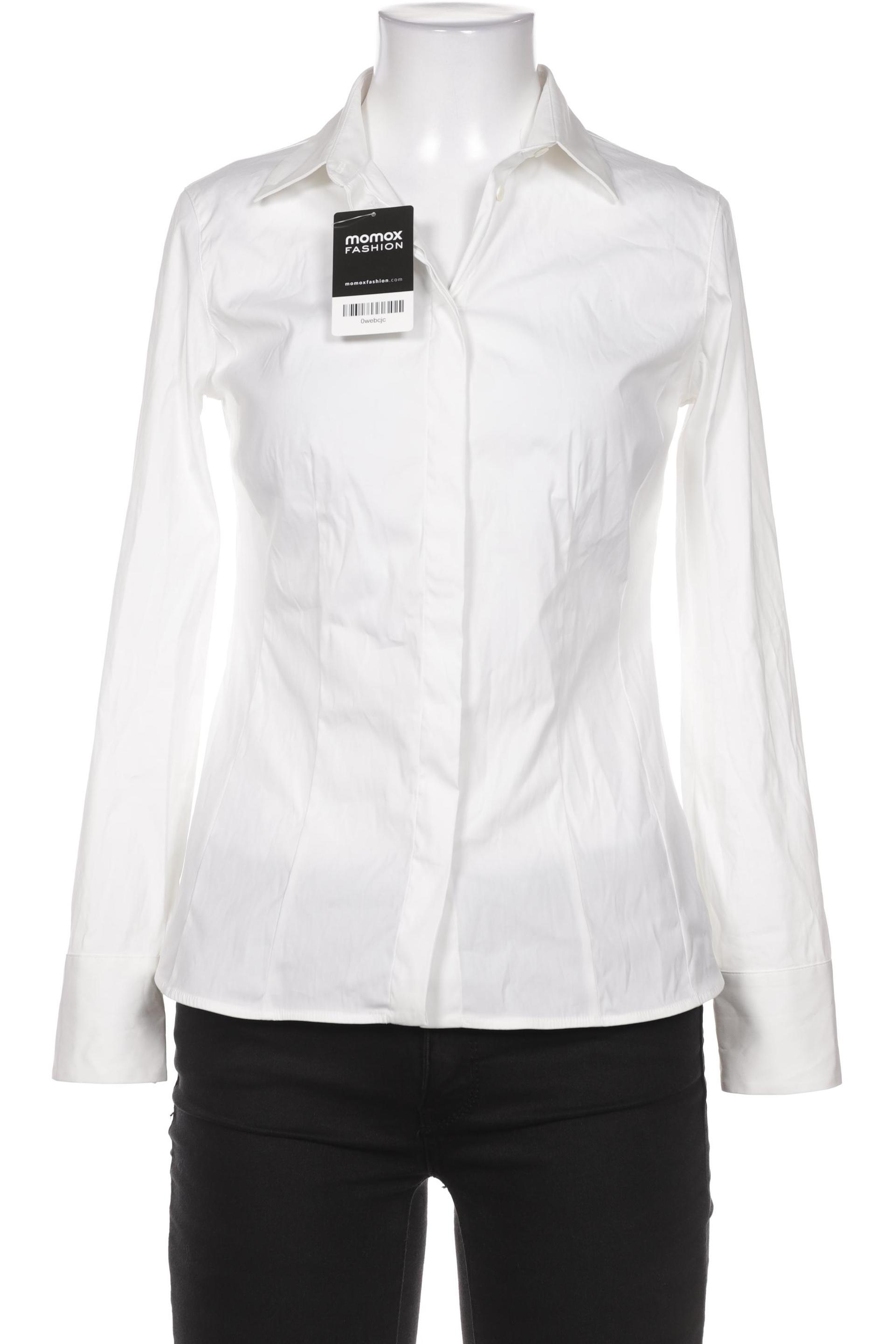 

Massimo Dutti Damen Bluse, weiß, Gr. 34