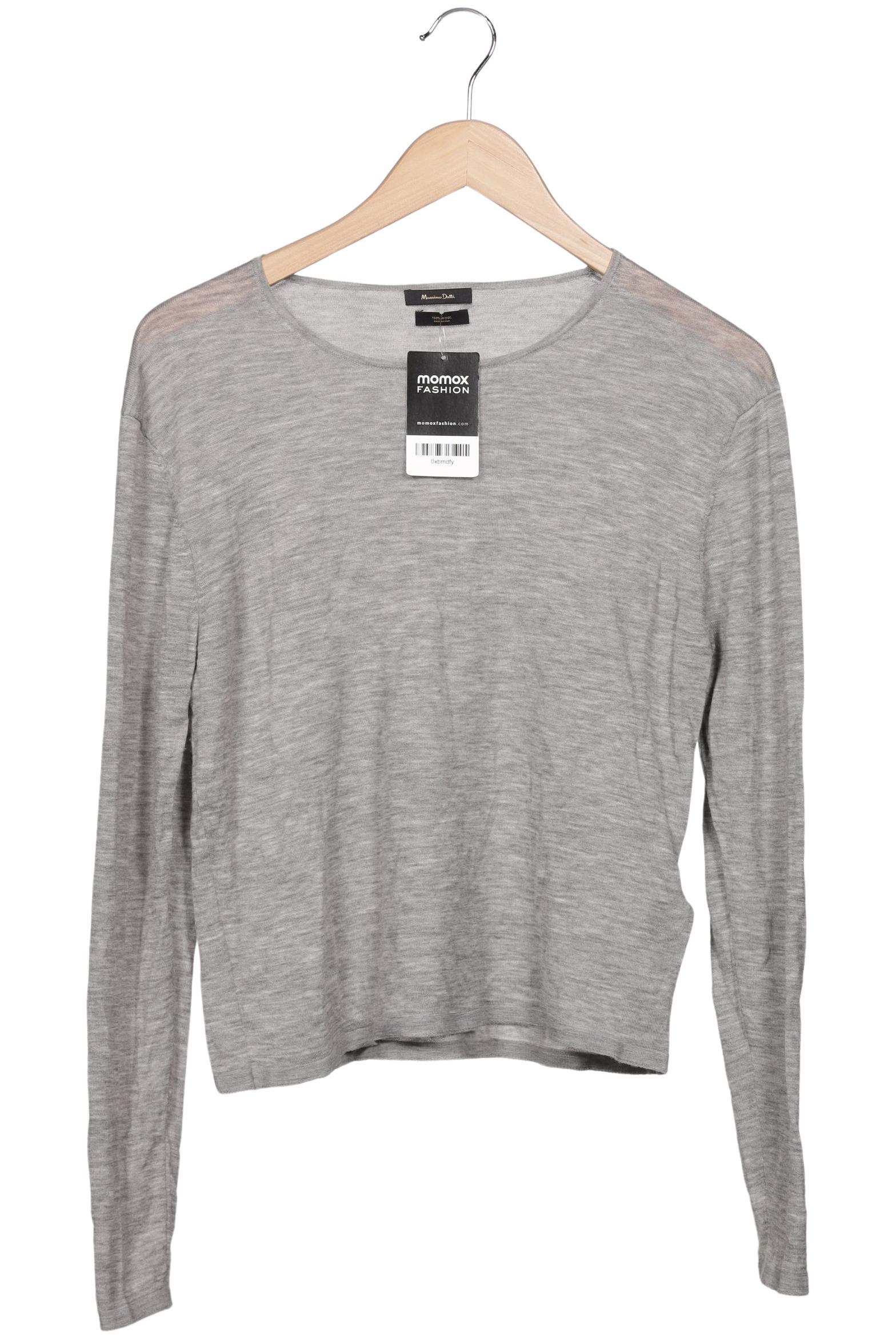 

Massimo Dutti Damen Pullover, grau, Gr. 42
