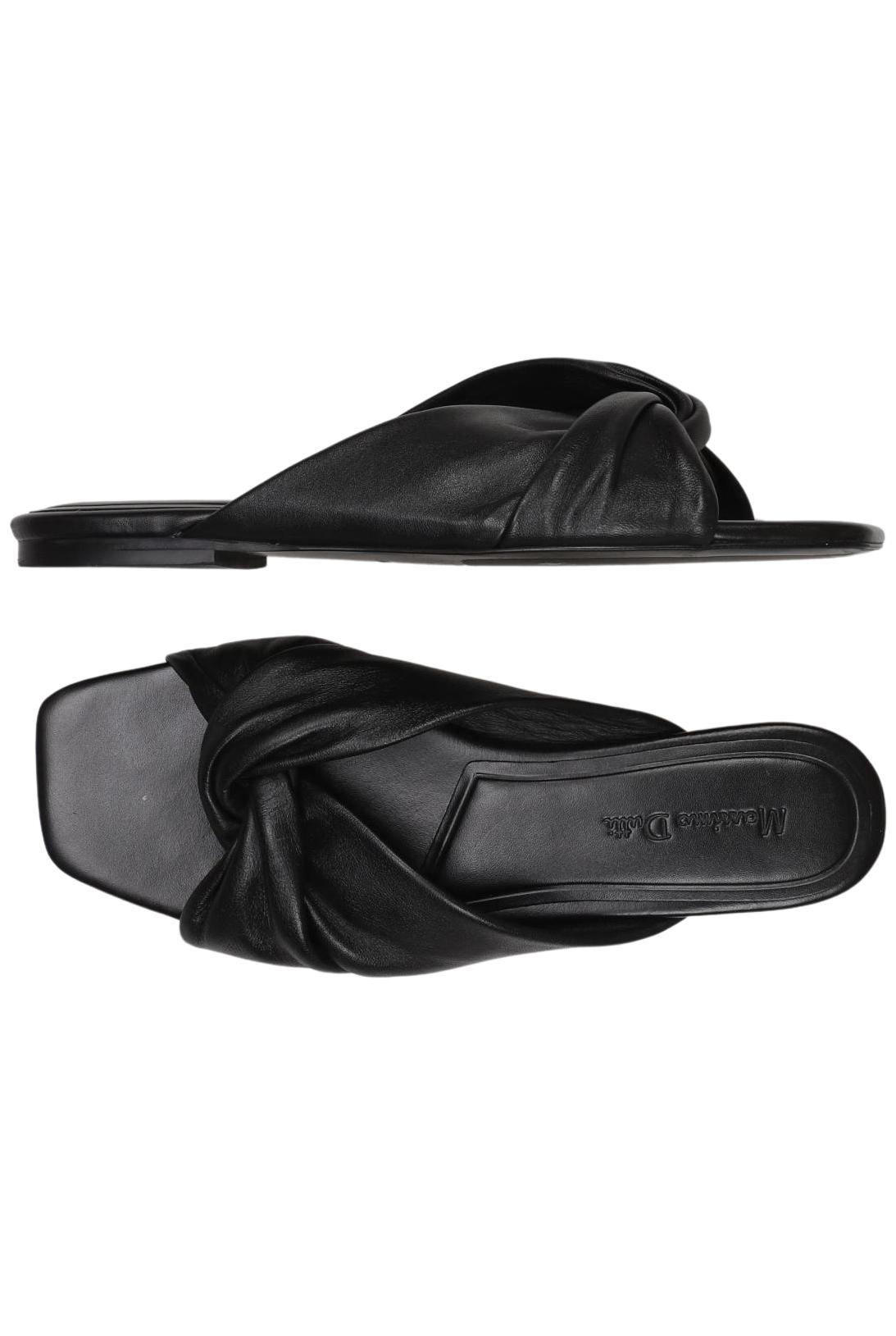 

Massimo Dutti Damen Sandale, schwarz, Gr. 36