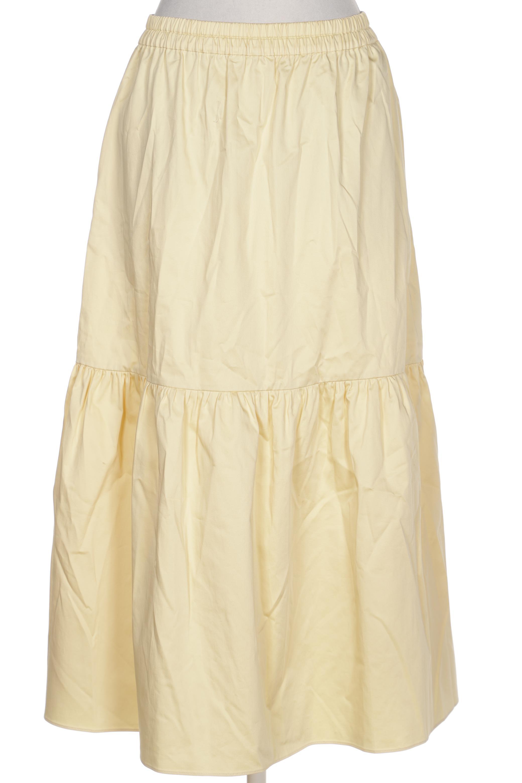 

Massimo Dutti Damen Rock, gelb, Gr. 38
