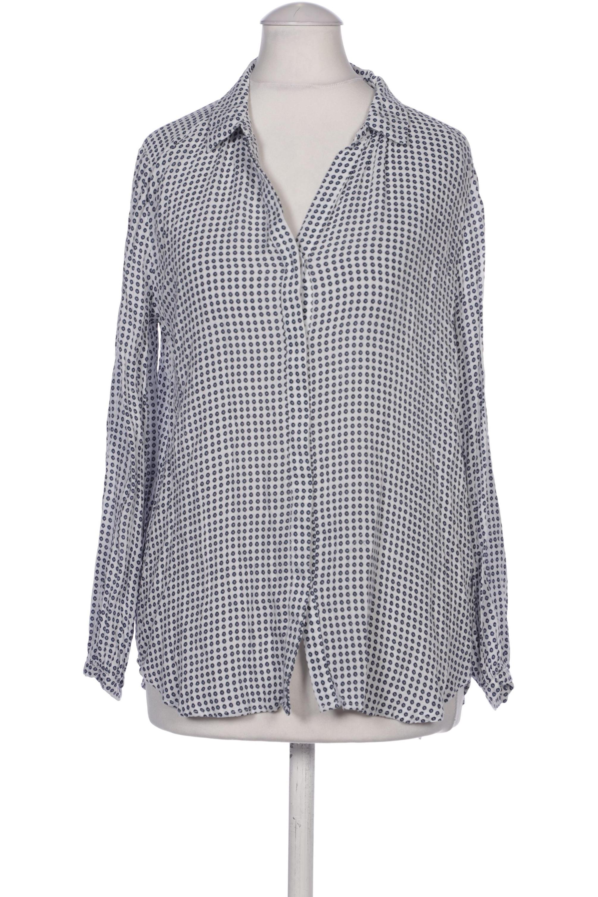 

Massimo Dutti Damen Bluse, weiß, Gr. 34