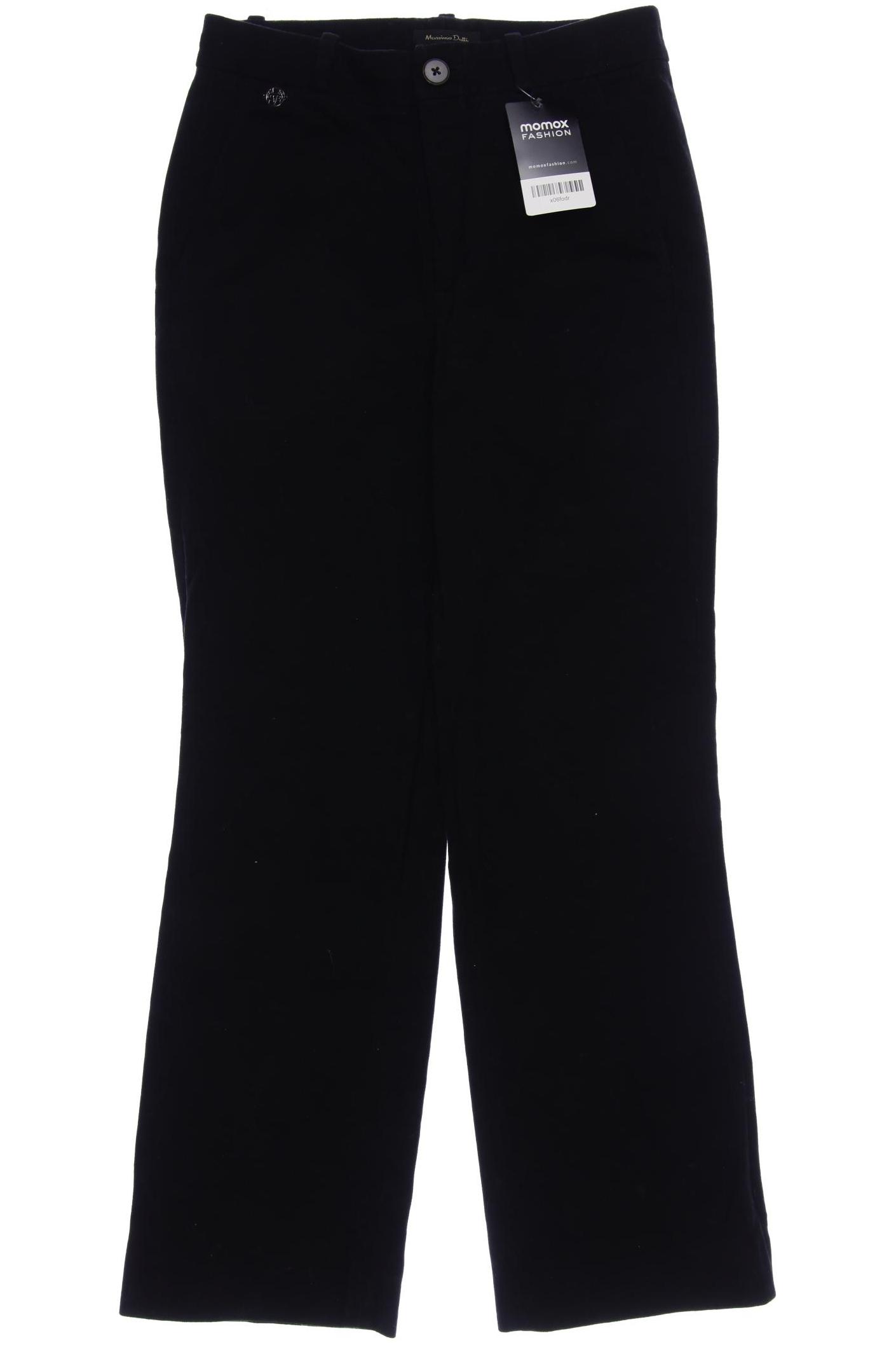 

Massimo Dutti Damen Stoffhose, schwarz