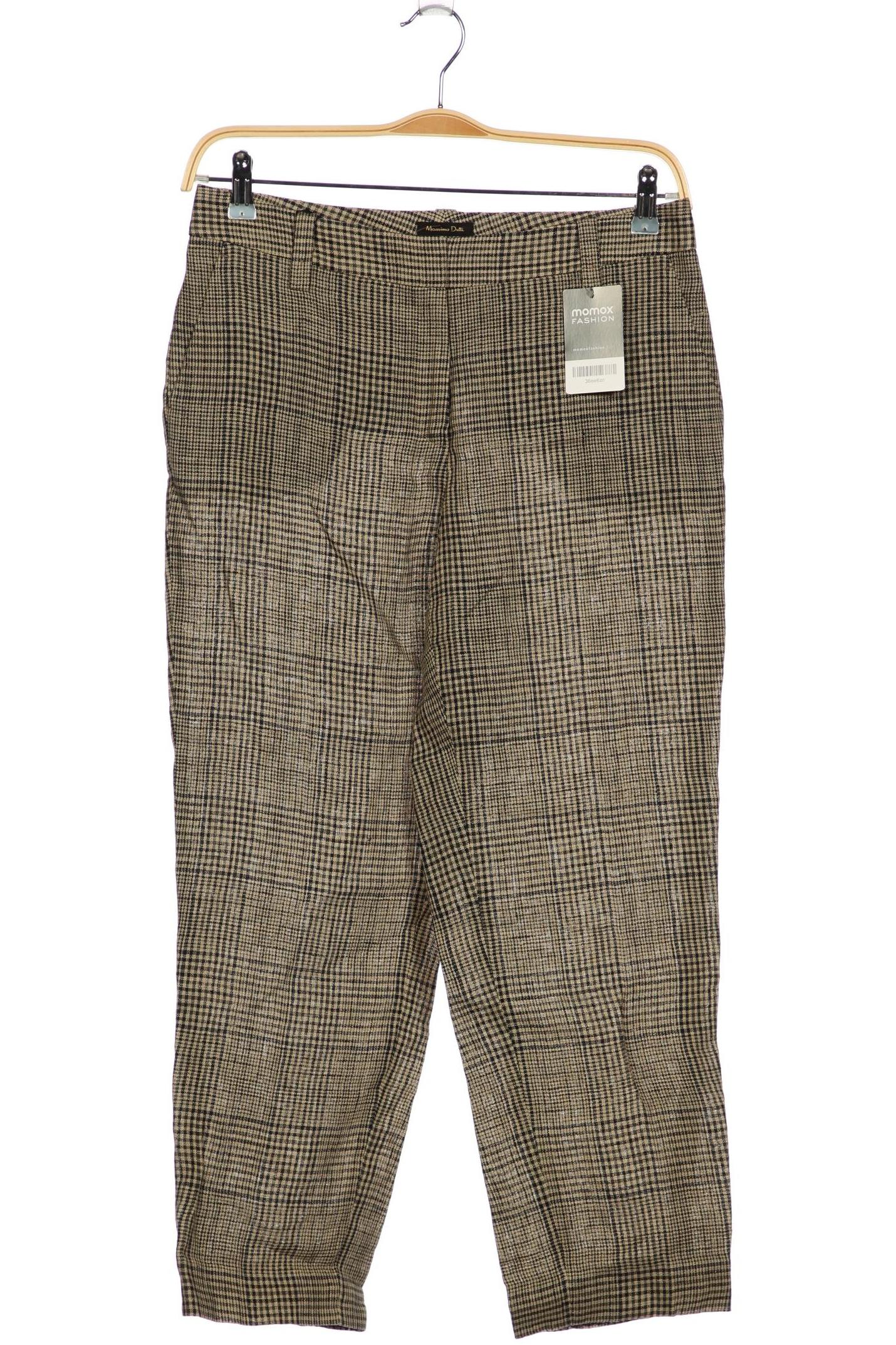 

Massimo Dutti Damen Stoffhose, beige, Gr. 38