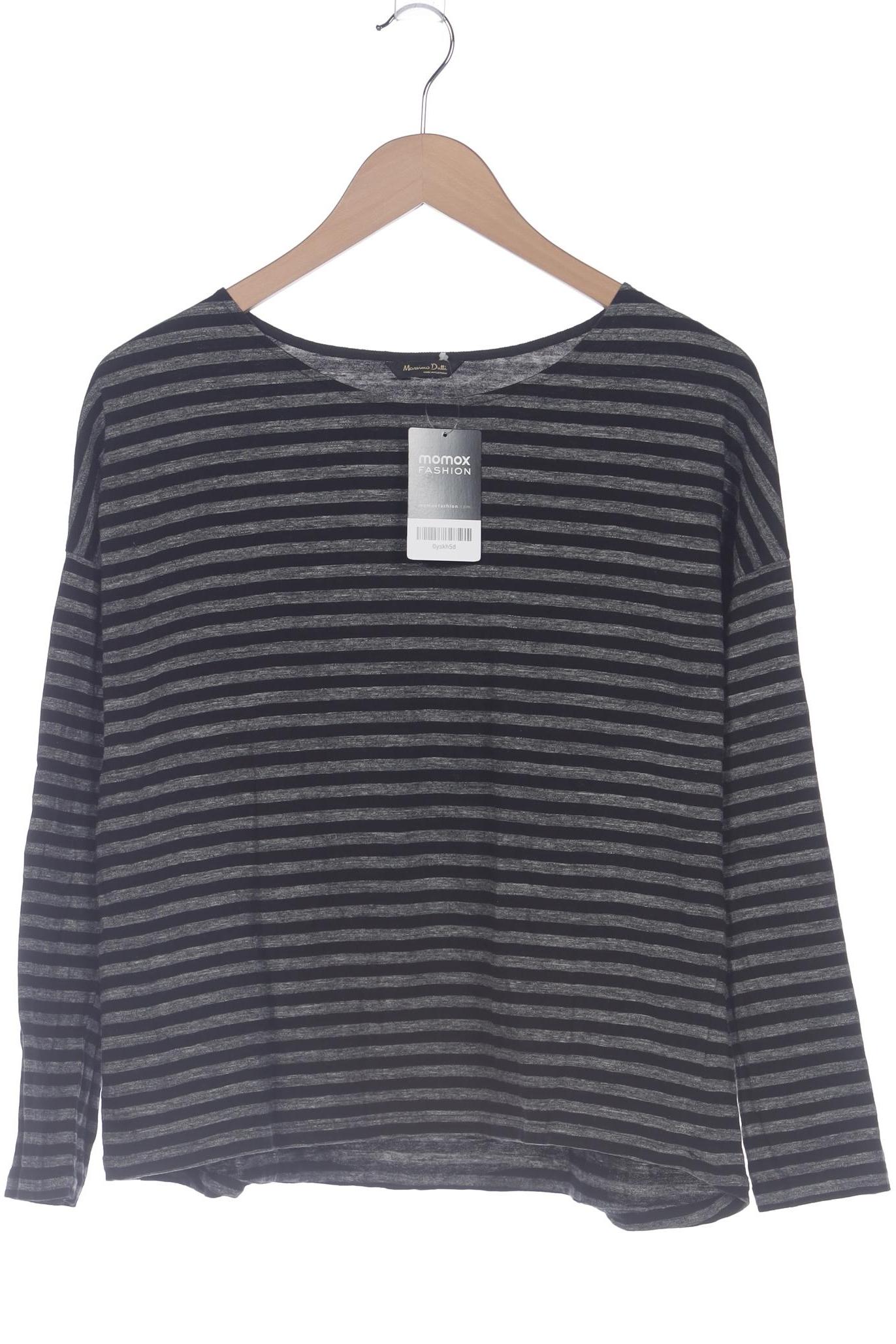 

Massimo Dutti Damen Langarmshirt, grau, Gr. 44
