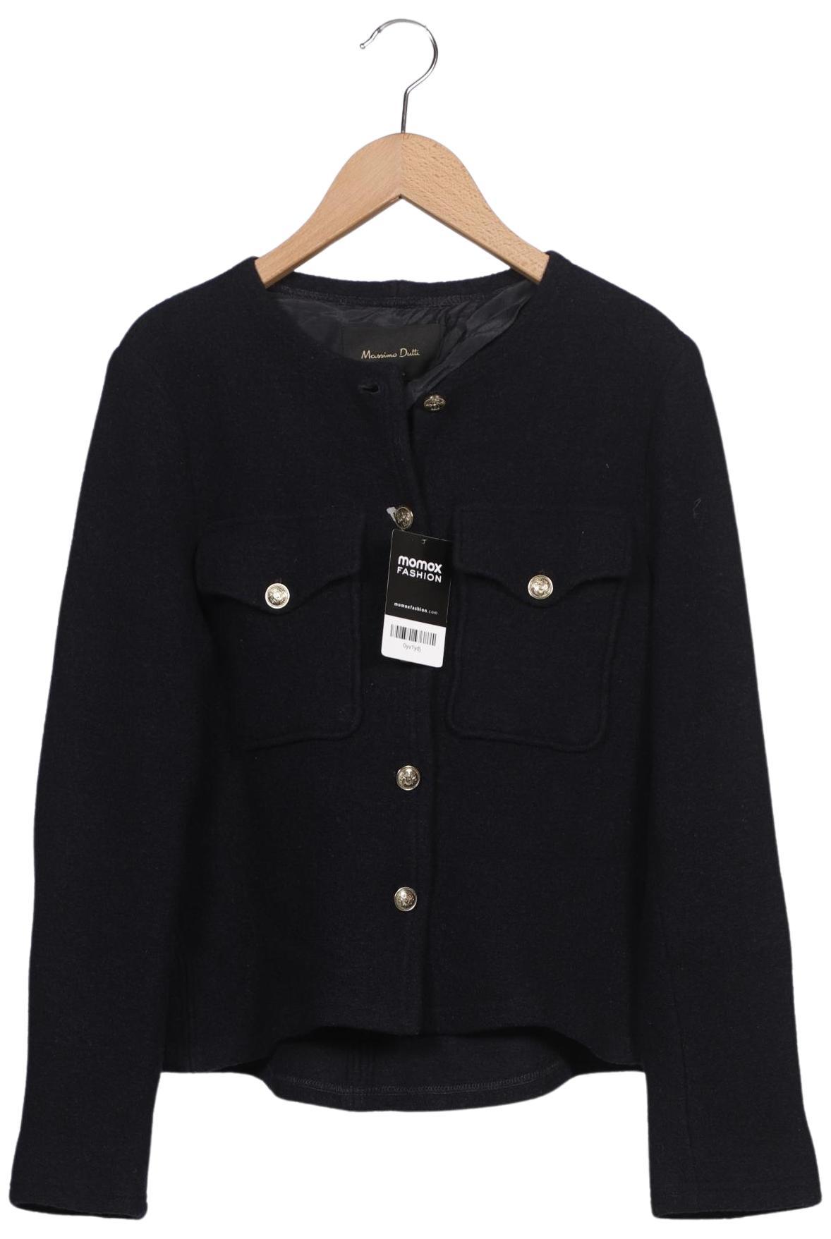 

Massimo Dutti Damen Jacke, marineblau, Gr. 38