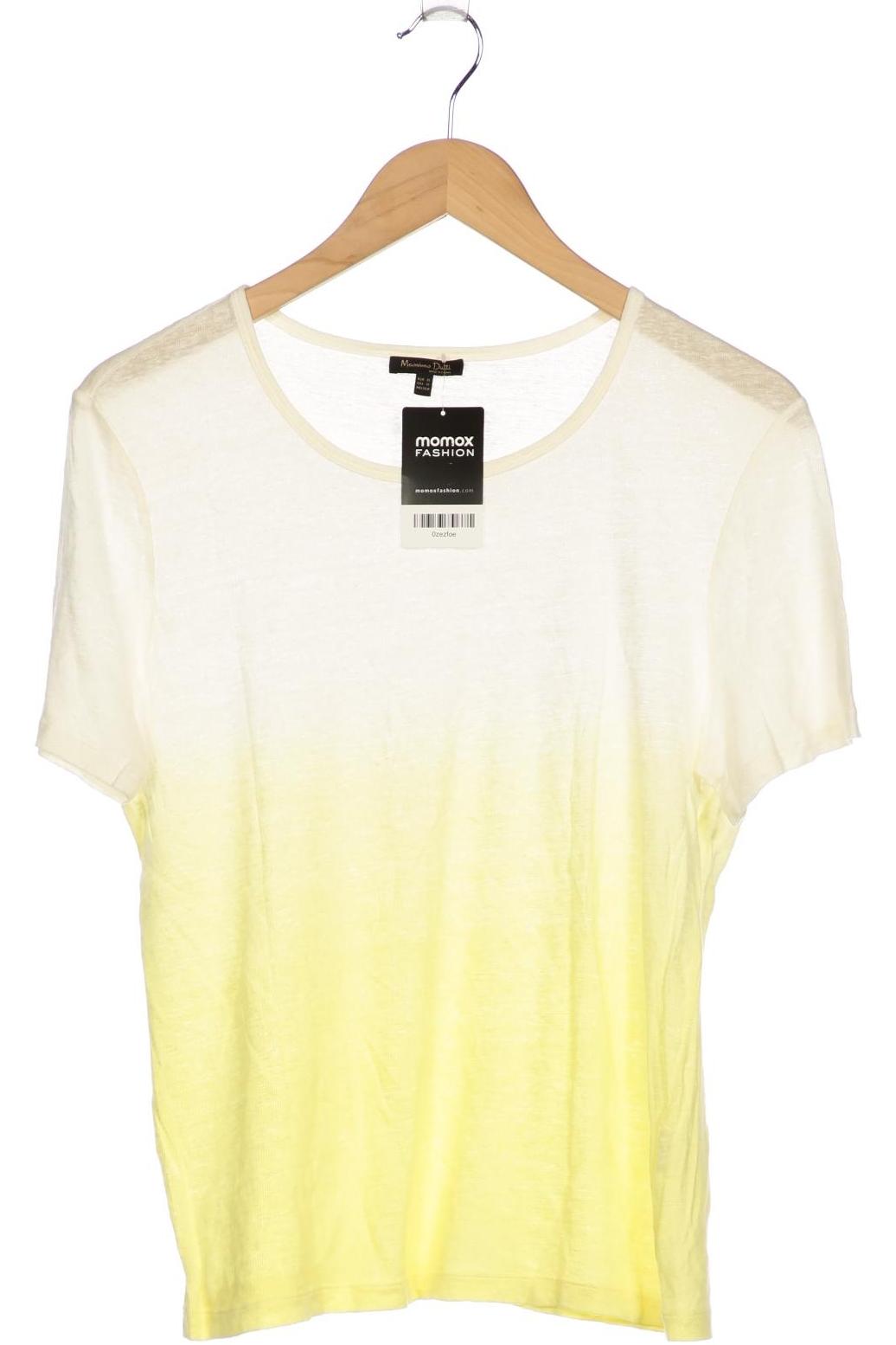 

Massimo Dutti Damen T-Shirt, gelb, Gr. 34