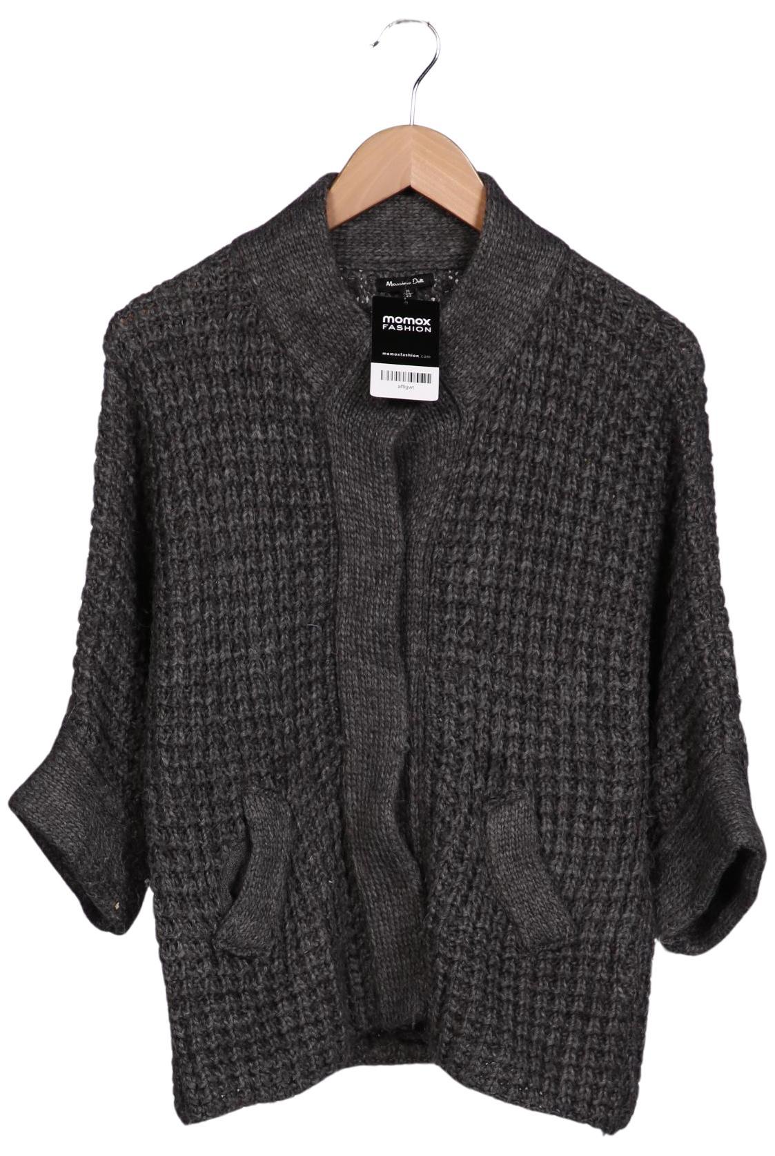 

Massimo Dutti Damen Strickjacke, grau, Gr. 38