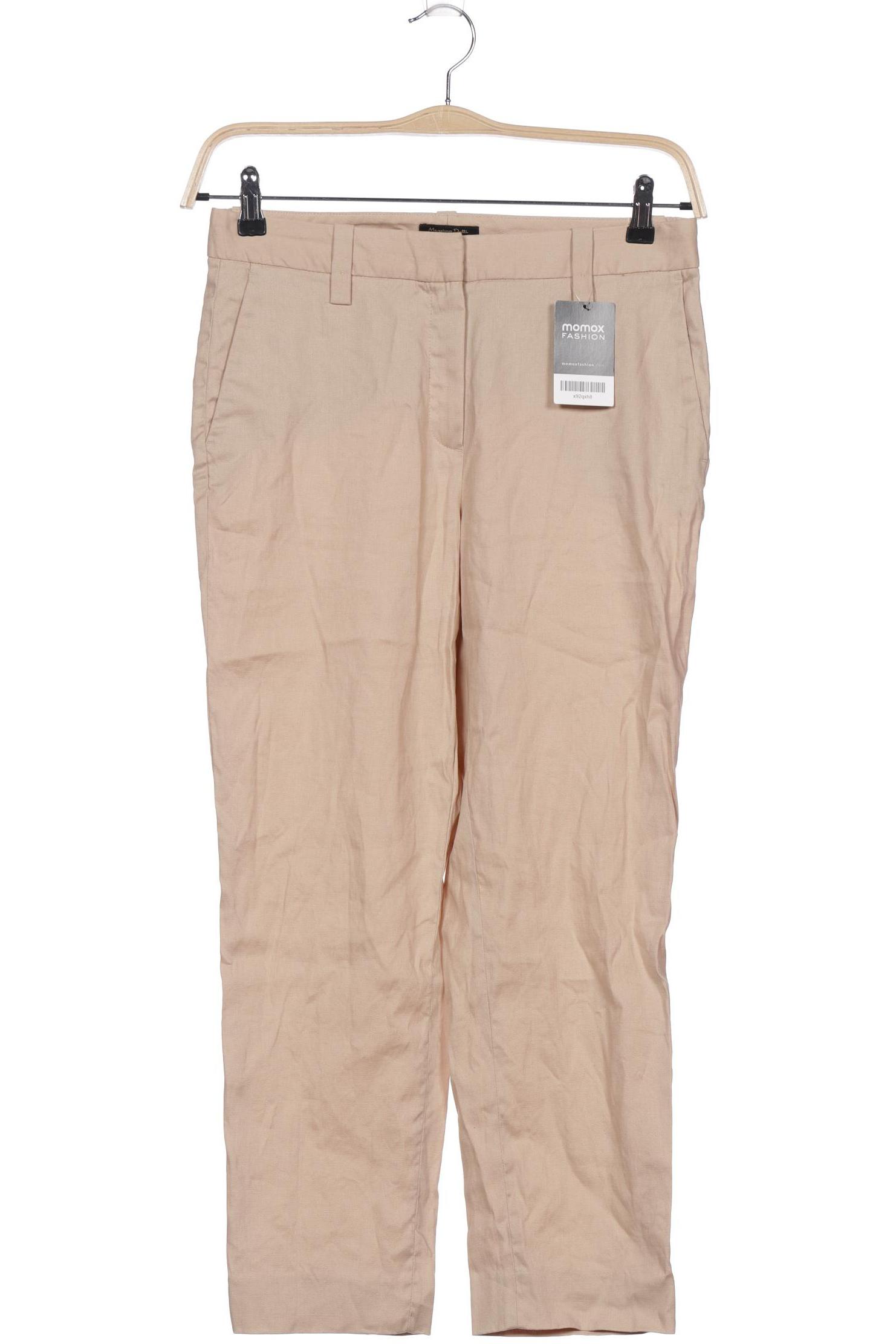 

Massimo Dutti Damen Stoffhose, beige