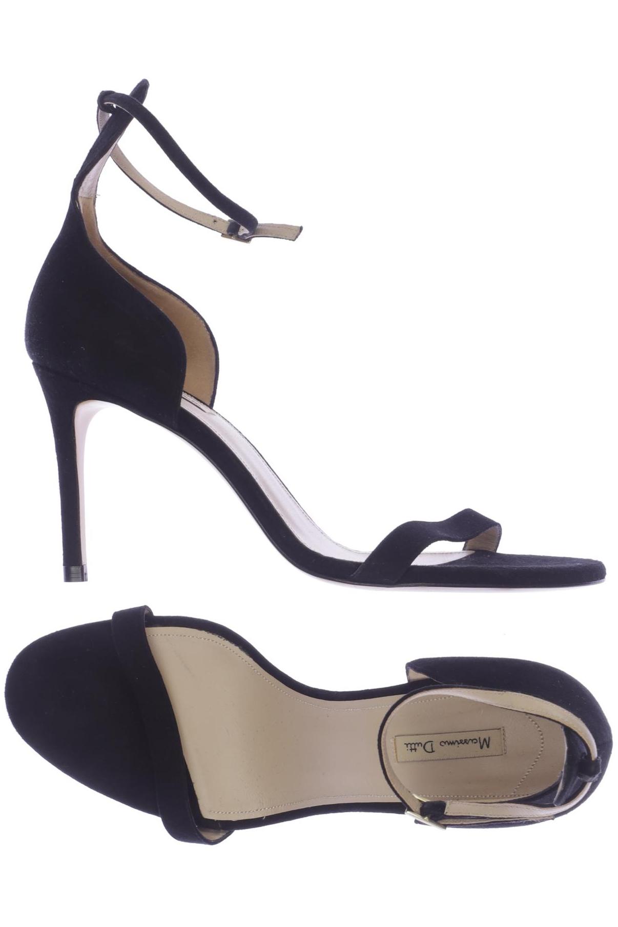 

Massimo Dutti Damen Sandale, schwarz
