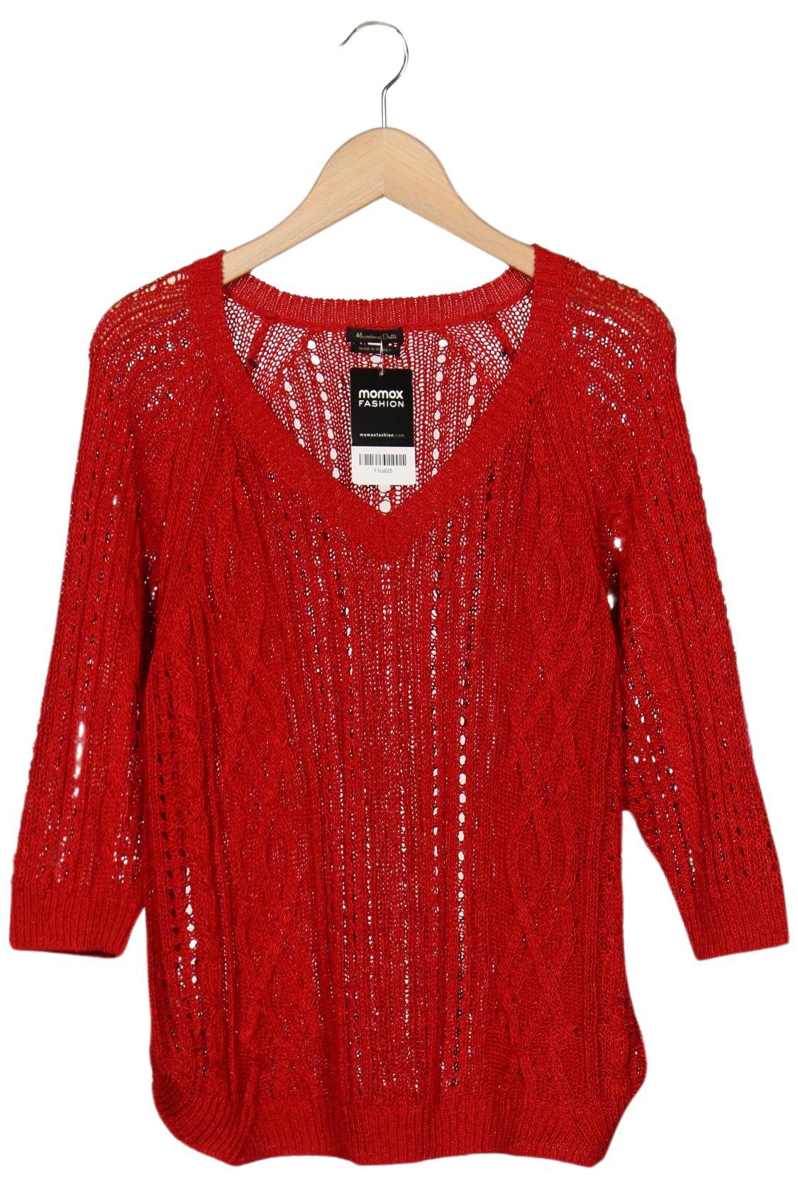 

Massimo Dutti Damen Pullover, rot, Gr. 36