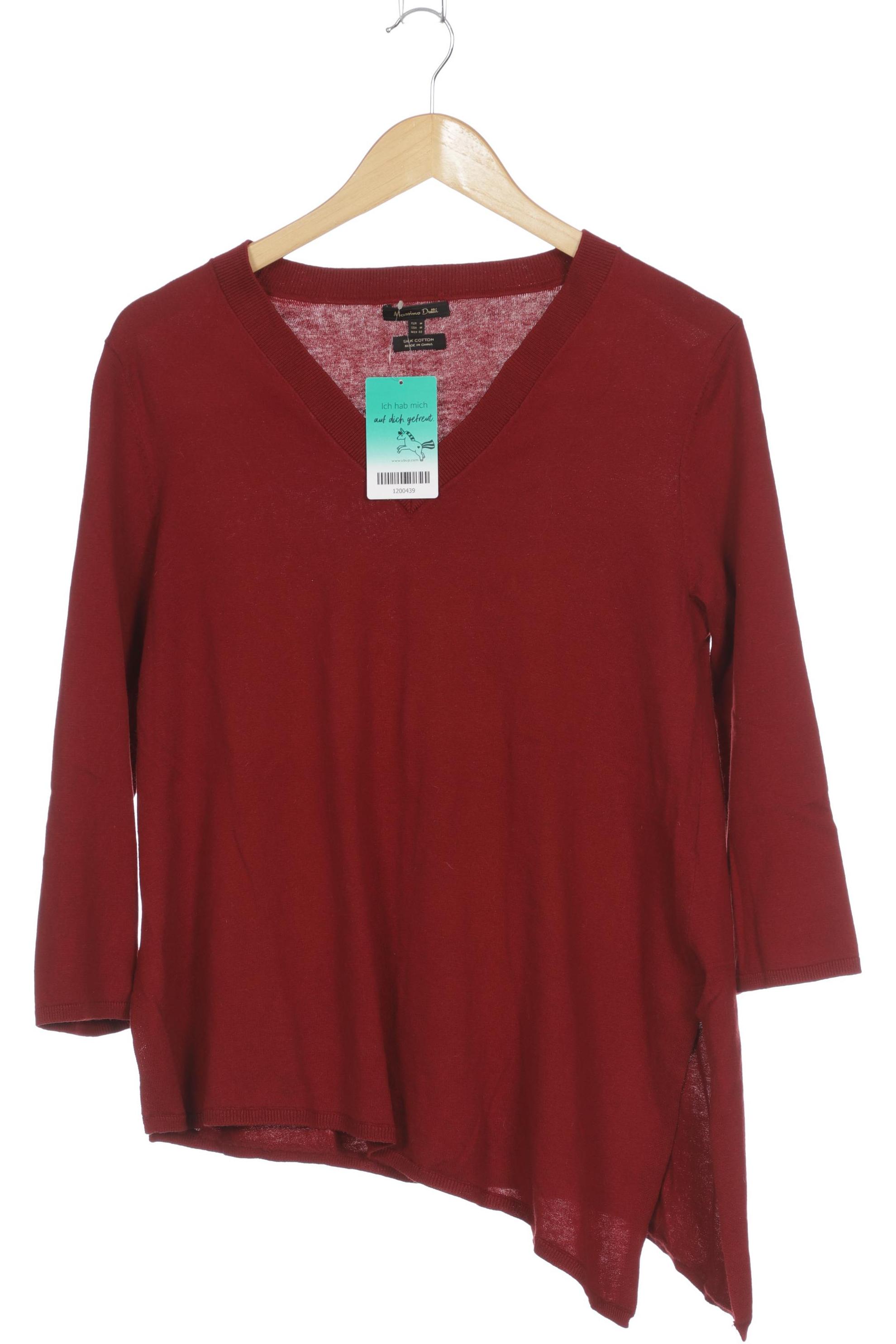 

Massimo Dutti Damen Pullover, rot, Gr. 38