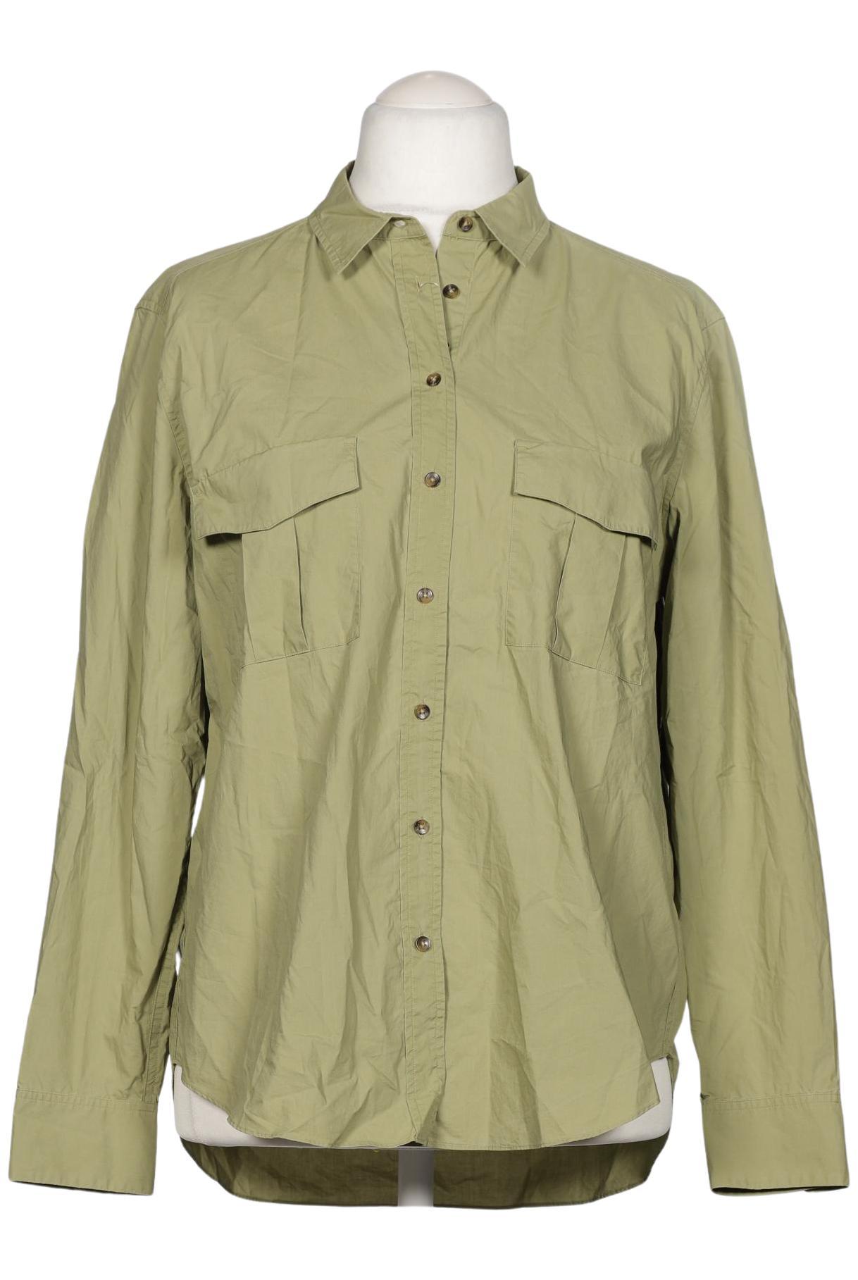

Massimo Dutti Damen Bluse, hellgrün, Gr. 44
