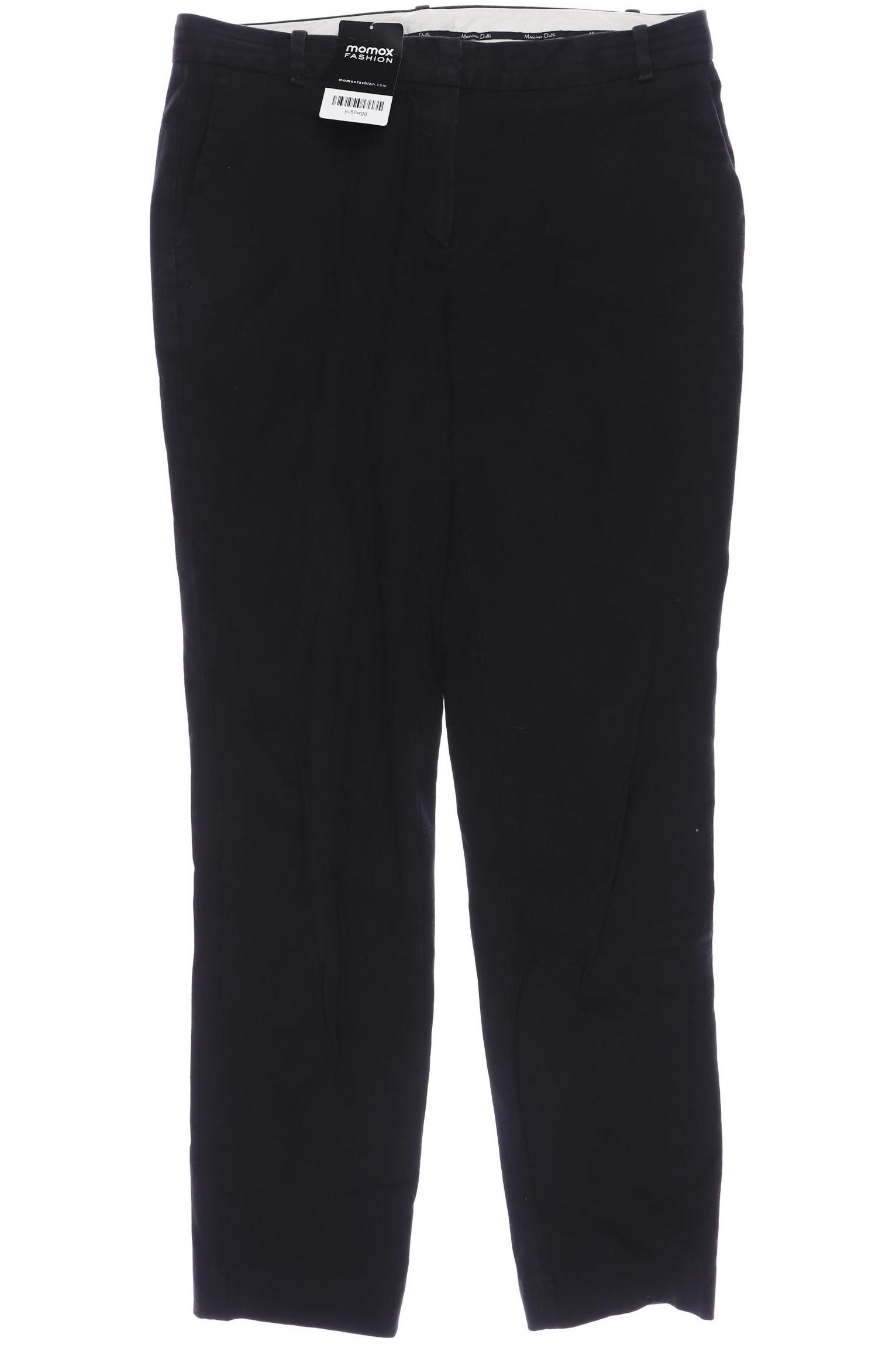 

Massimo Dutti Damen Stoffhose, schwarz, Gr. 40