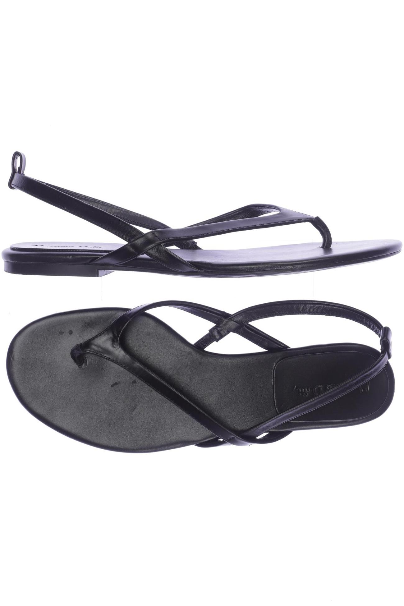 

Massimo Dutti Damen Sandale, schwarz, Gr. 40