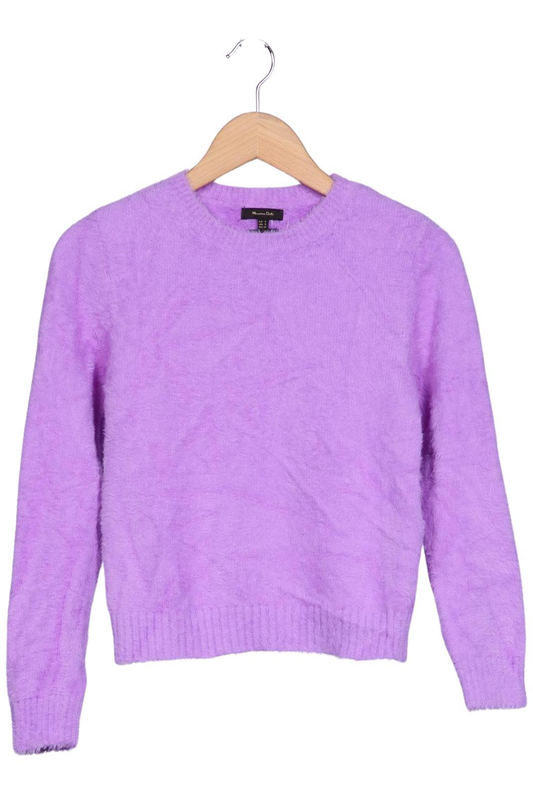 

Massimo Dutti Damen Pullover, flieder, Gr. 36