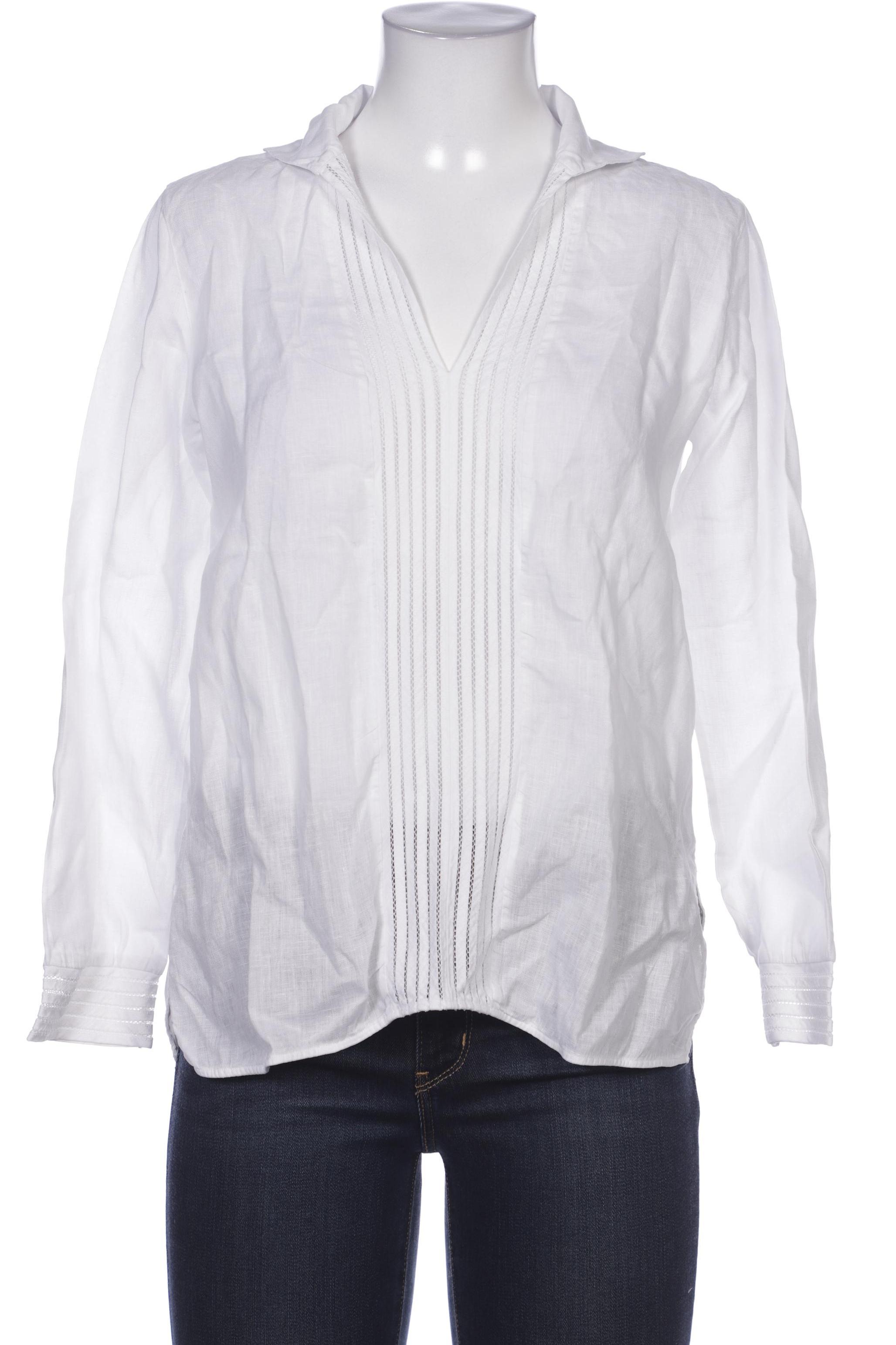 

Massimo Dutti Damen Bluse, weiß, Gr. 36