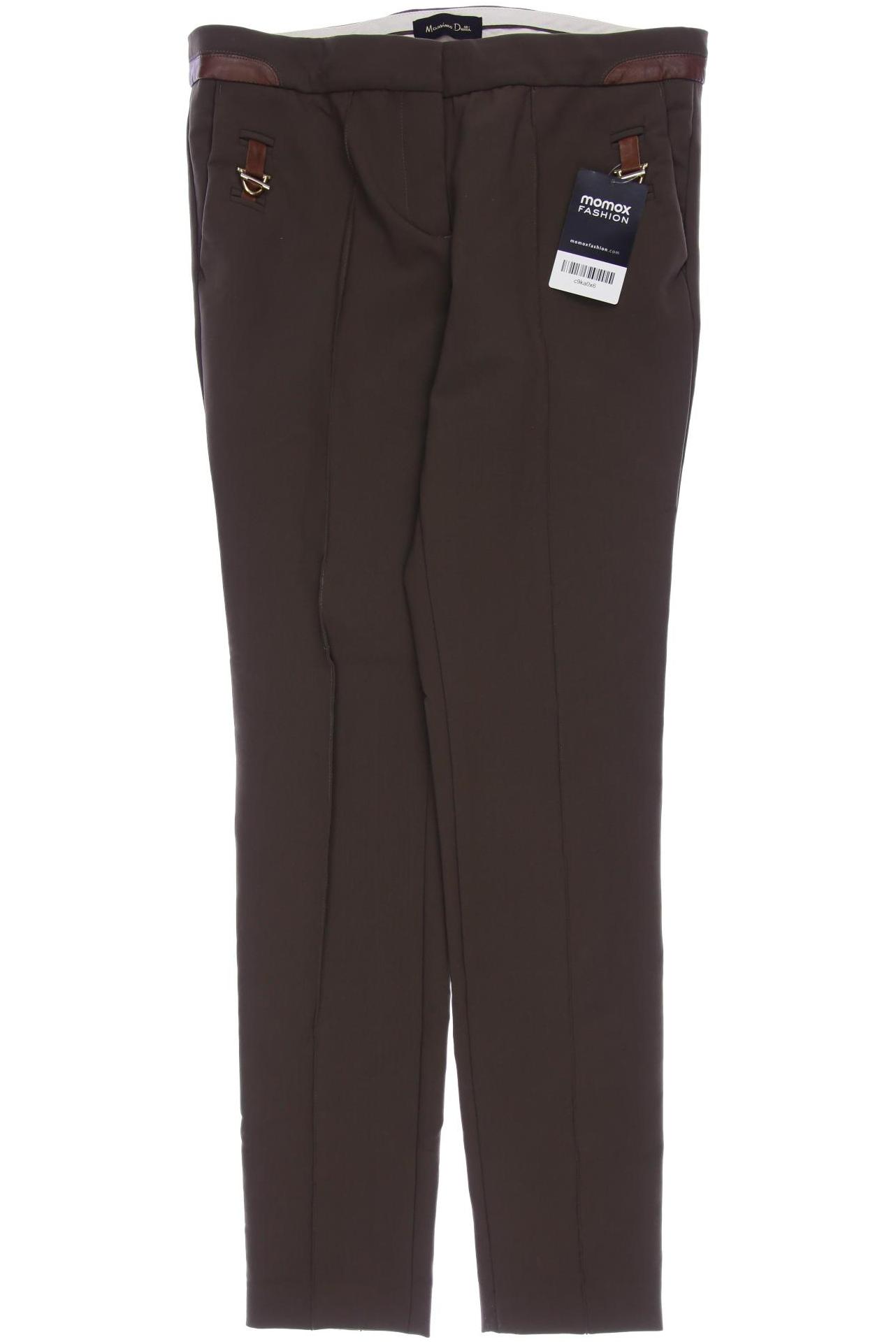 

Massimo Dutti Damen Stoffhose, braun, Gr. 36