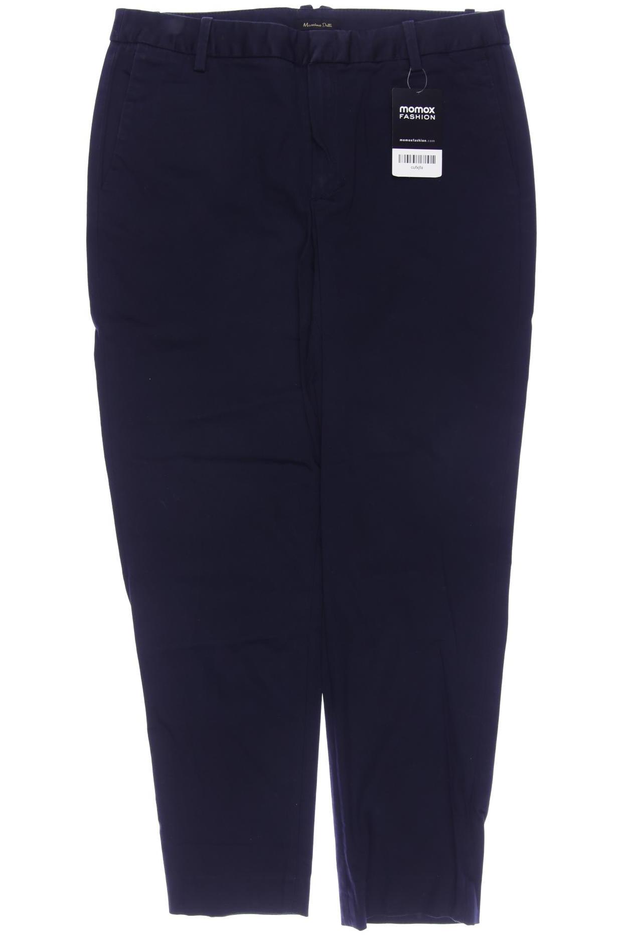 

Massimo Dutti Damen Stoffhose, marineblau, Gr. 38