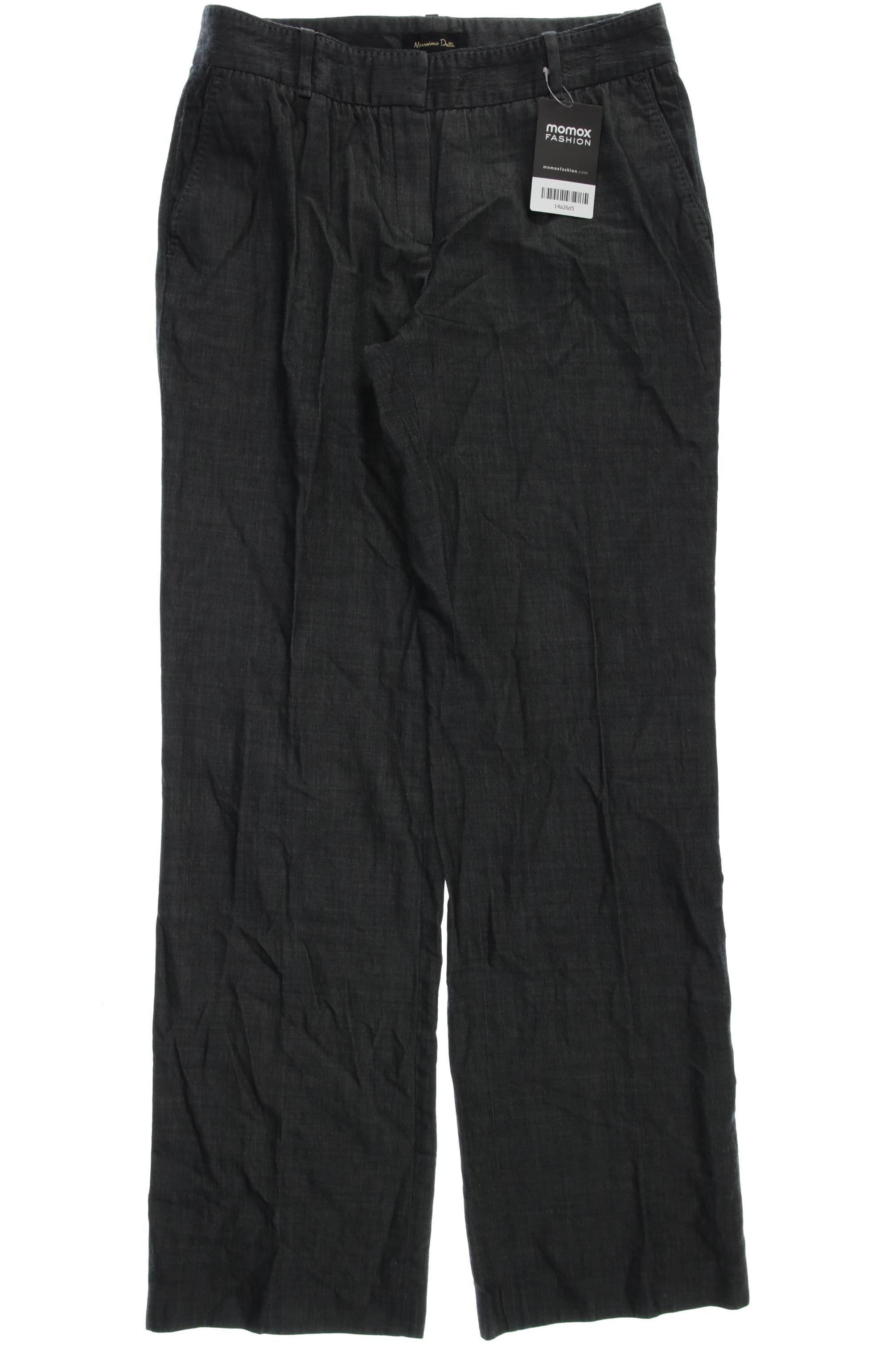 

Massimo Dutti Damen Stoffhose, grau, Gr. 38