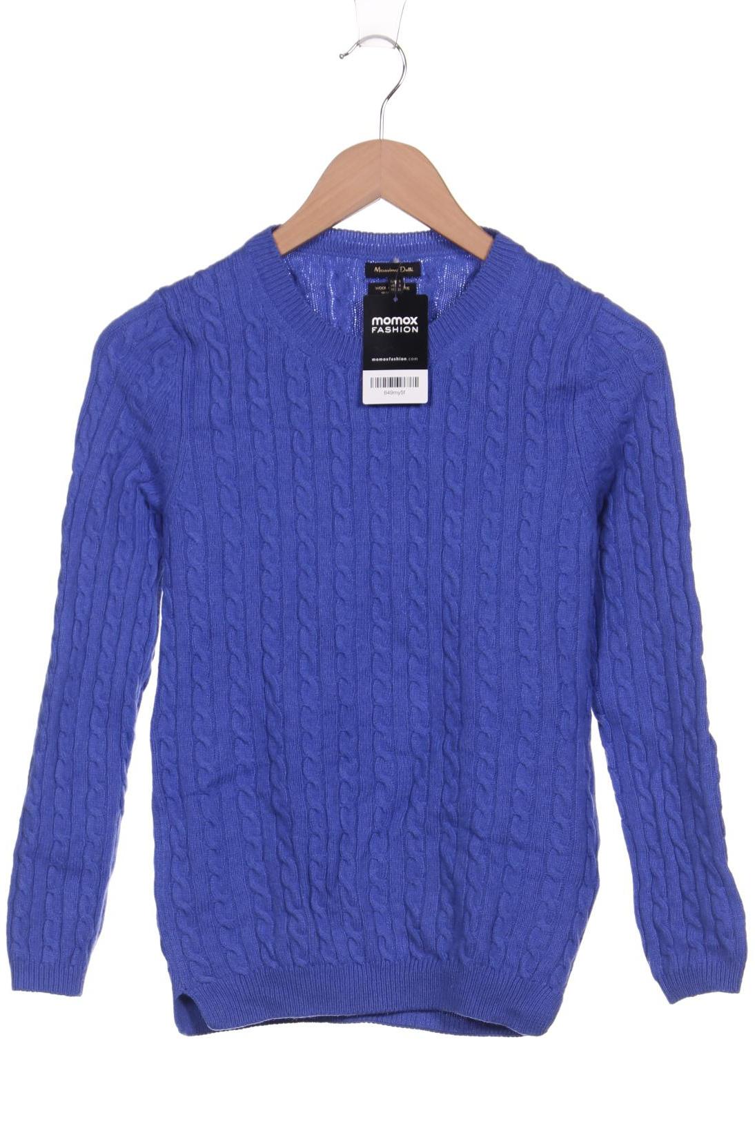 

Massimo Dutti Damen Pullover, blau