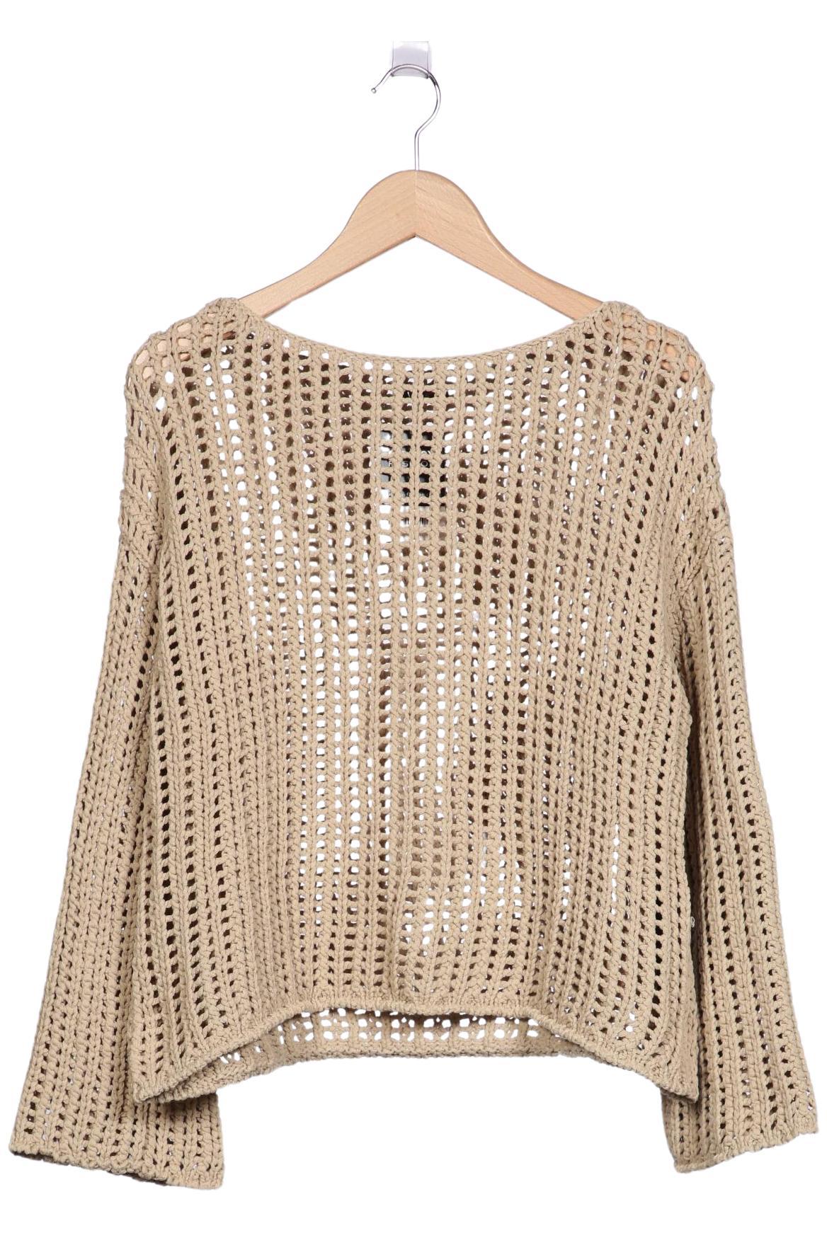 

Massimo Dutti Damen Pullover, beige, Gr. 36