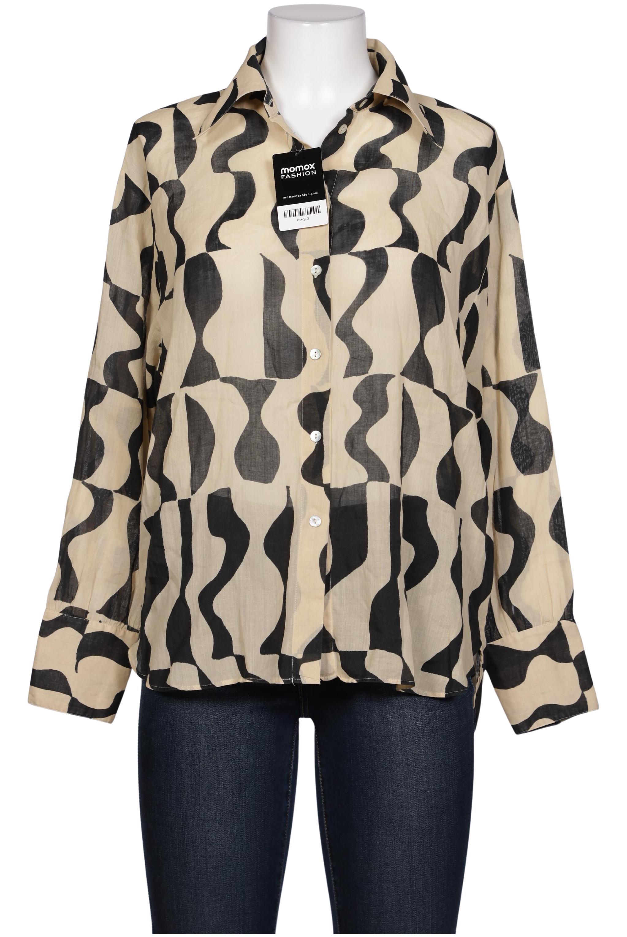 

Massimo Dutti Damen Bluse, beige, Gr. 42