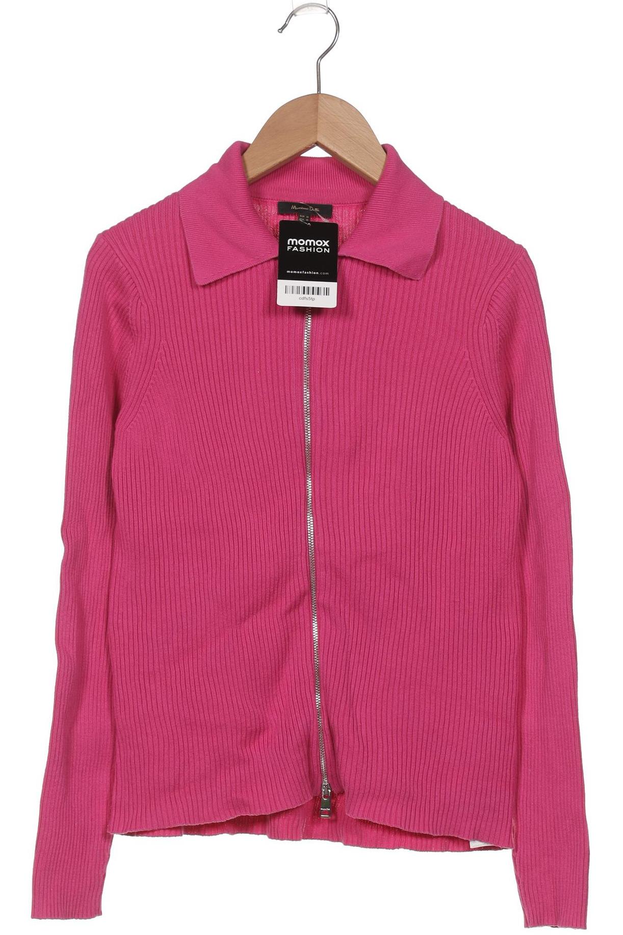 

Massimo Dutti Damen Strickjacke, pink, Gr. 34